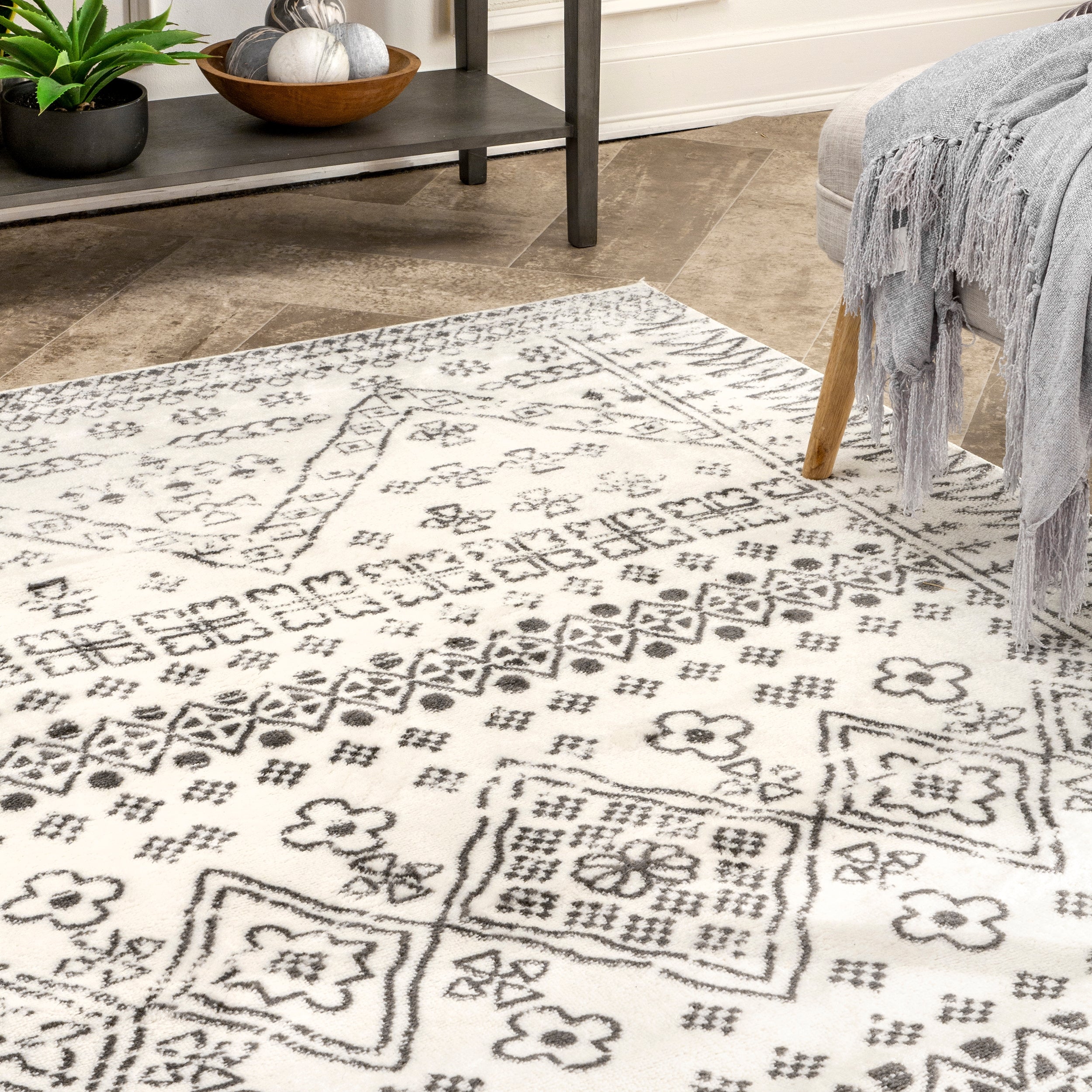 Transitional Moroccan Frances Area Rug - Image 14