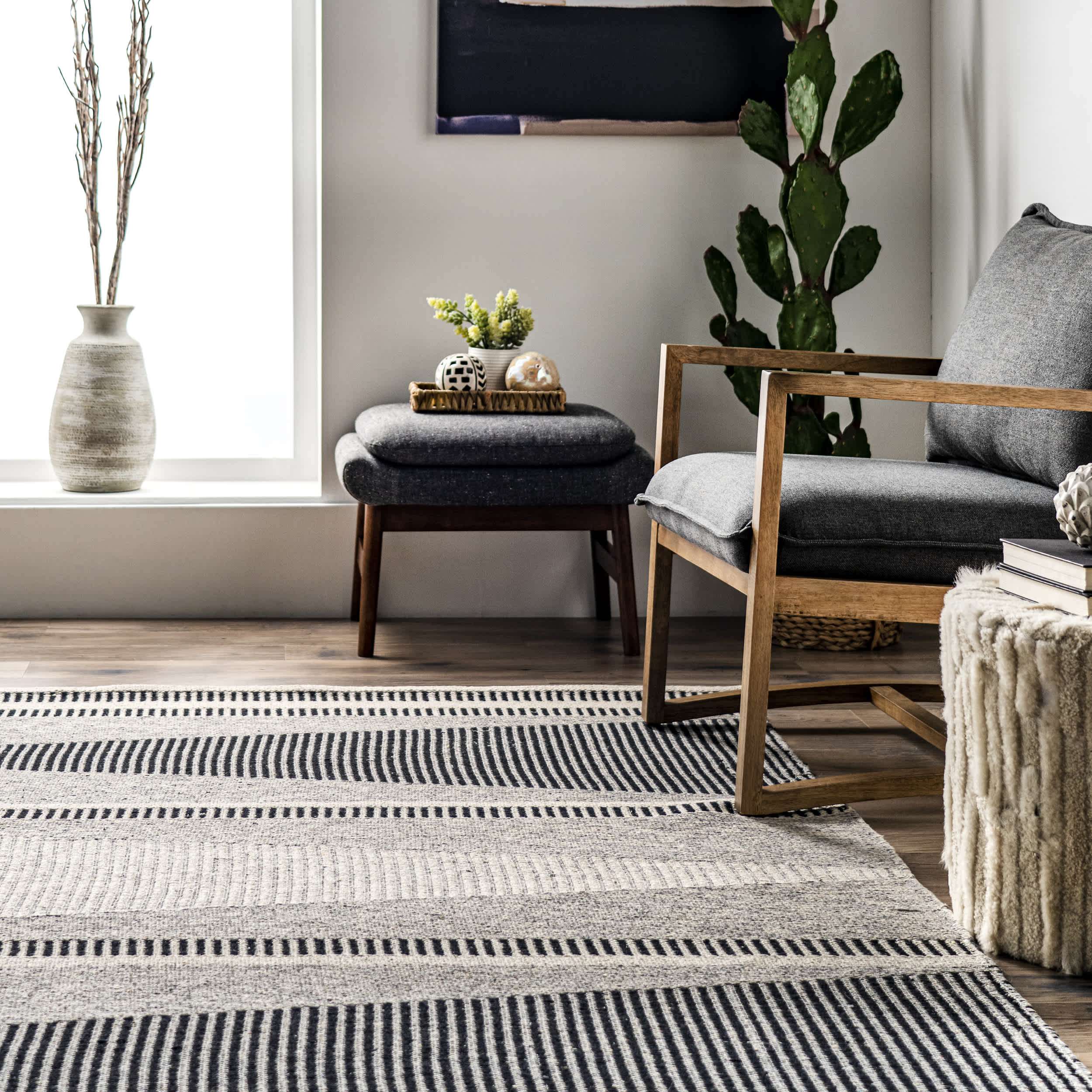 Estella Striped Waves Area Rug - Image 8