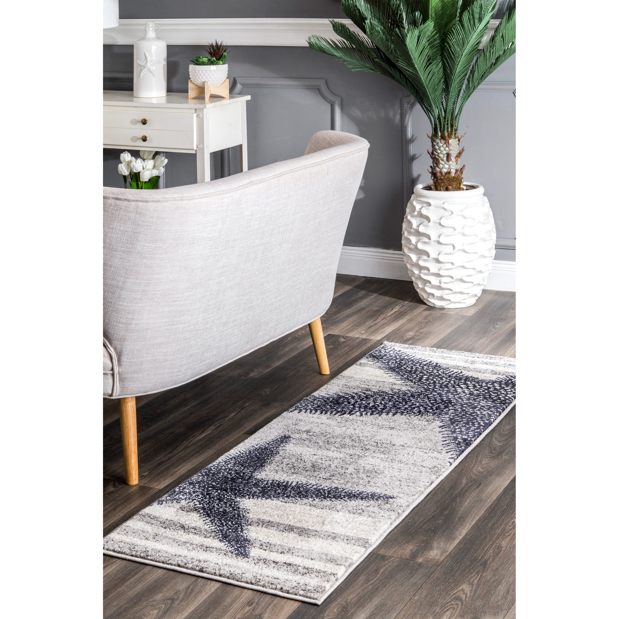 Thomas Paul Starfish and Striped Area Rug - Image 12