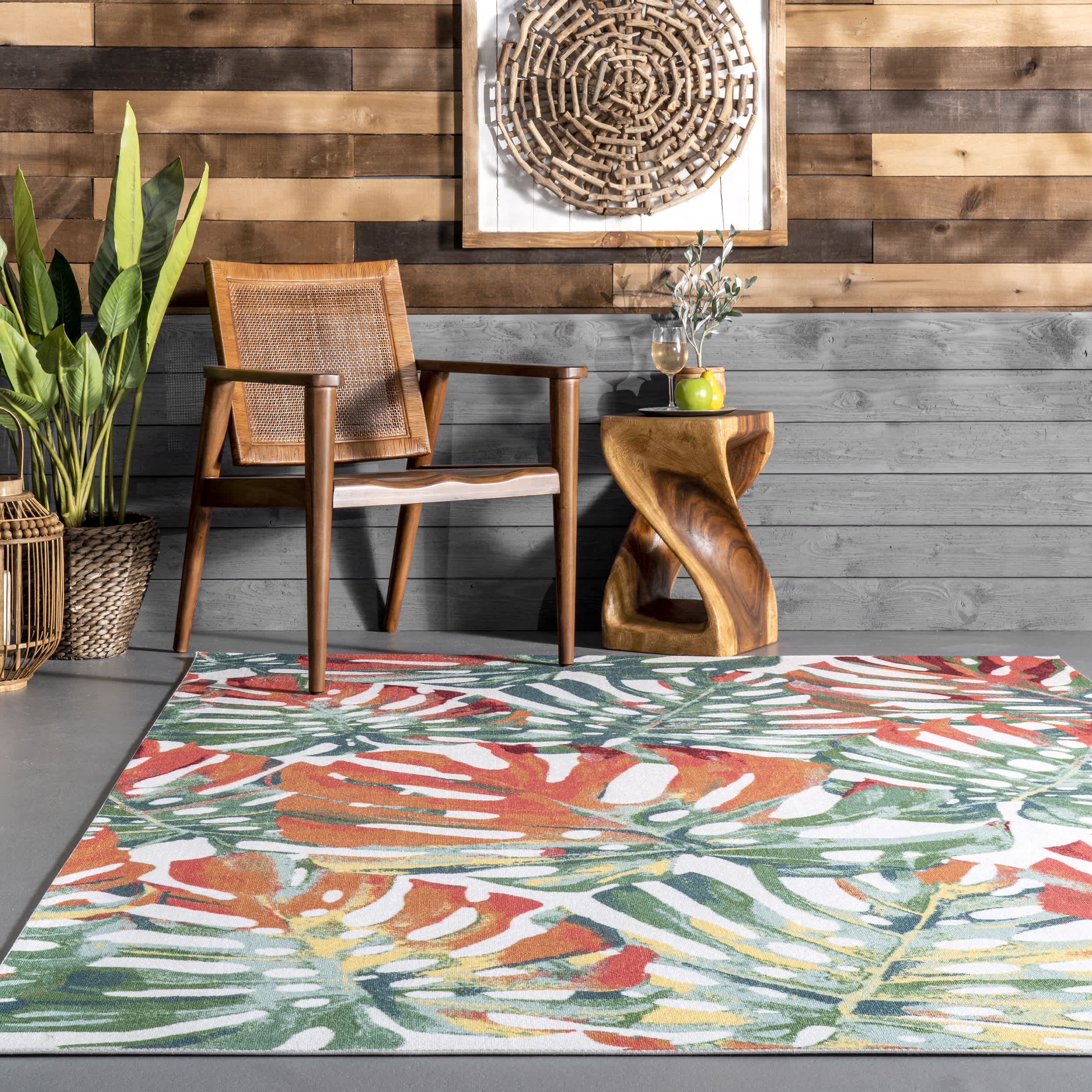 Contemporary Floral Janice Area Rug - Image 8