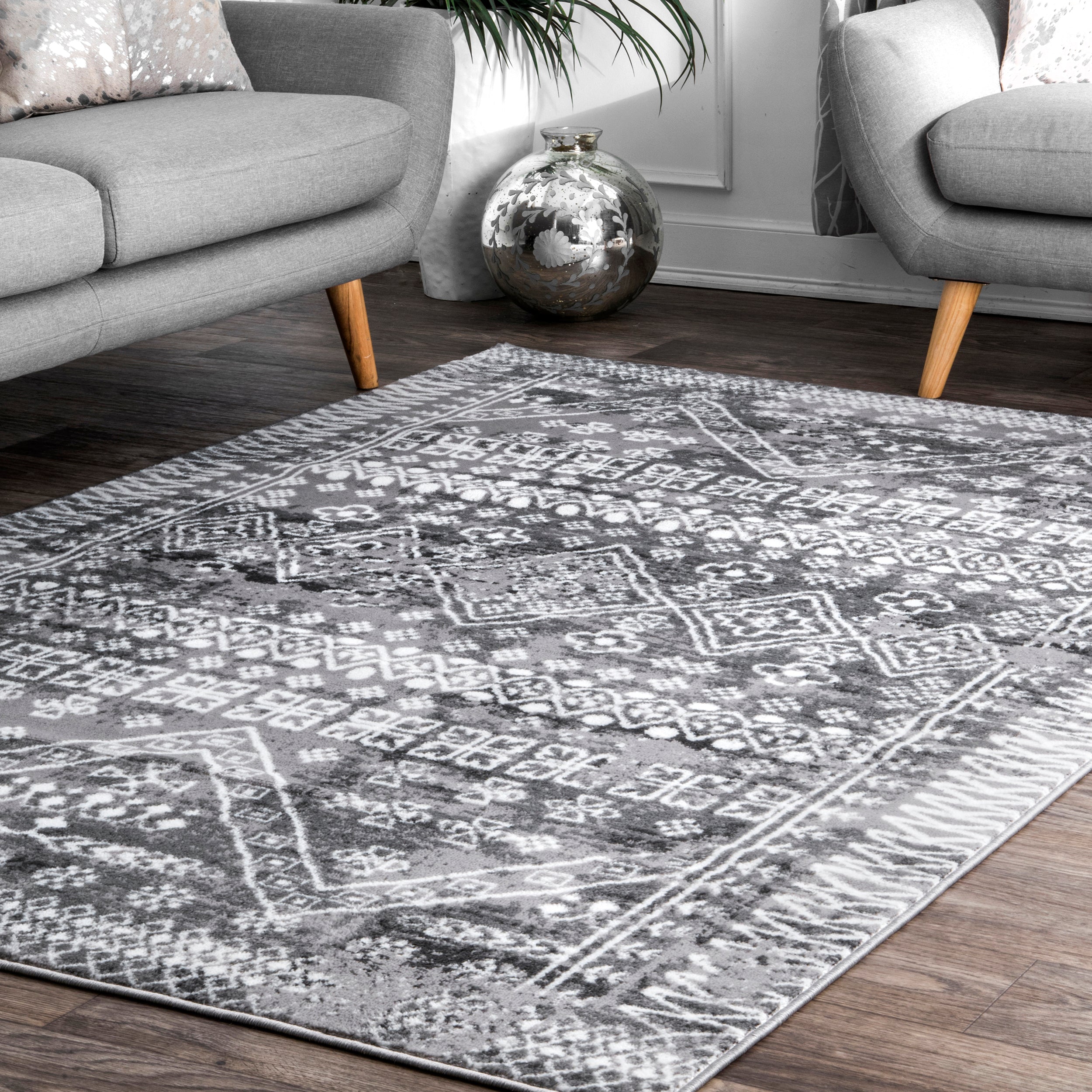 Transitional Moroccan Frances Area Rug - Image 2