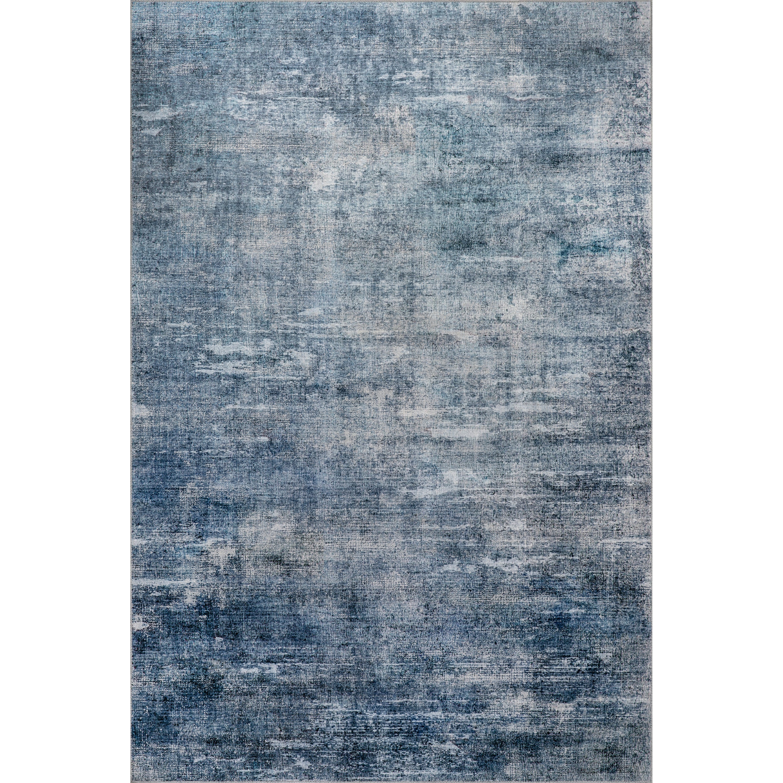Ellison SplashGuard Modern Abstract Machine Washable Area Rug
