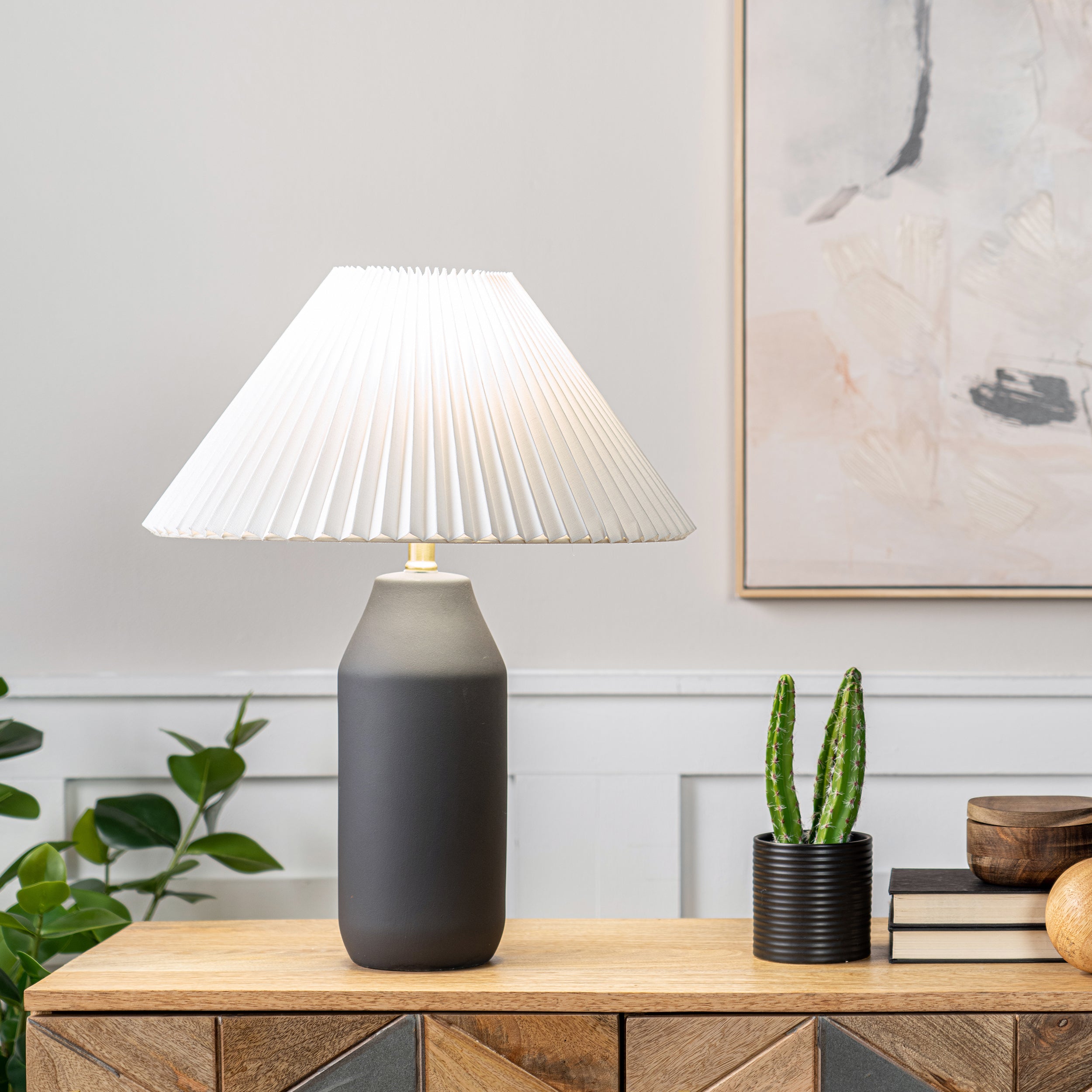 22-inch Modern Ceramic Table Lamp - Image 2
