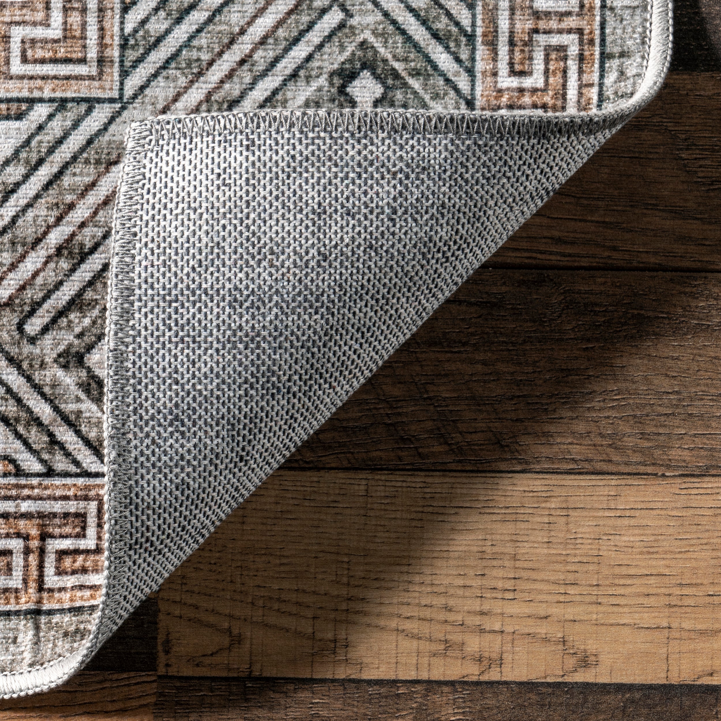 Xenia Faded Transitional Machine Washable Area Rug - Image 7