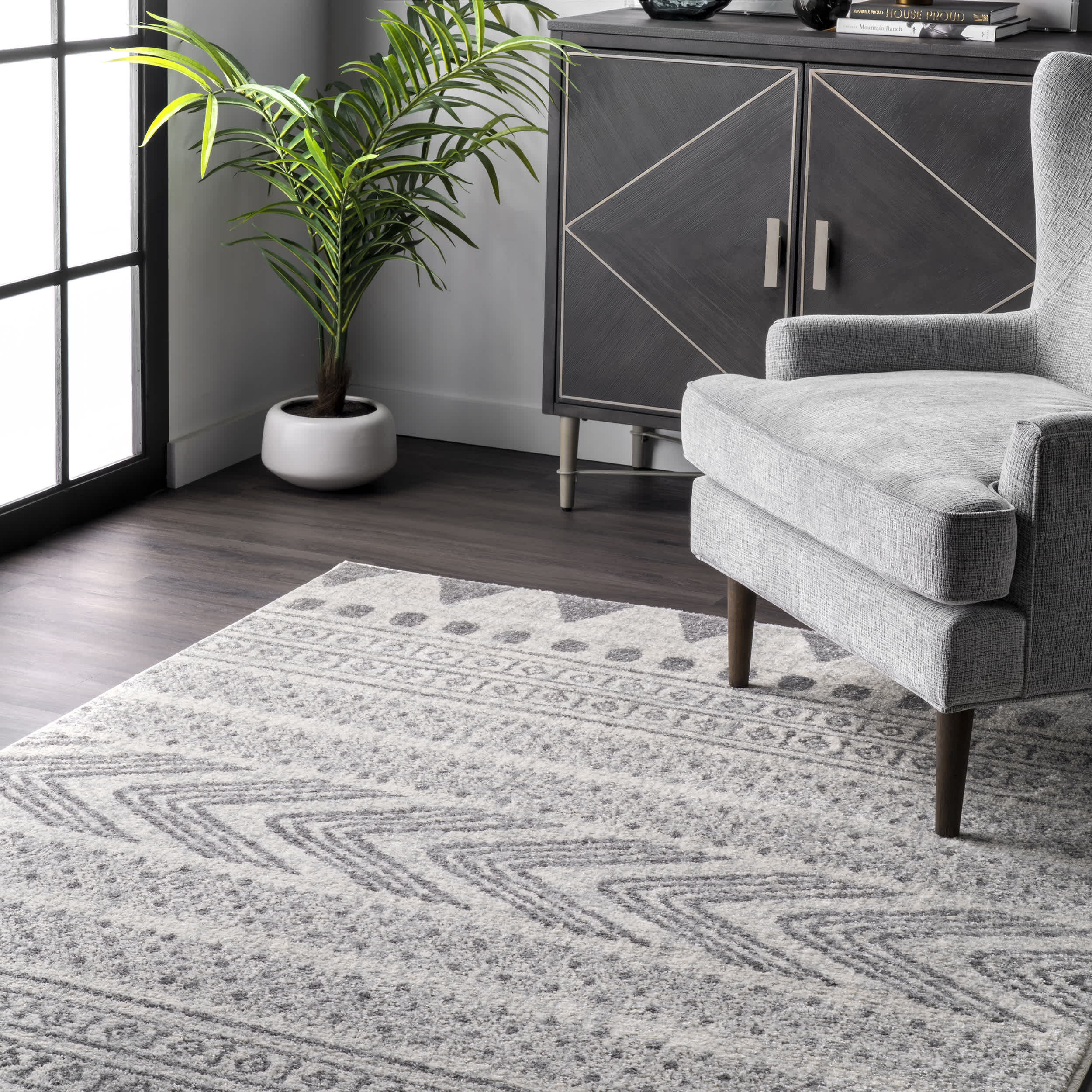 Shaina Tribal Area Rug - Image 9