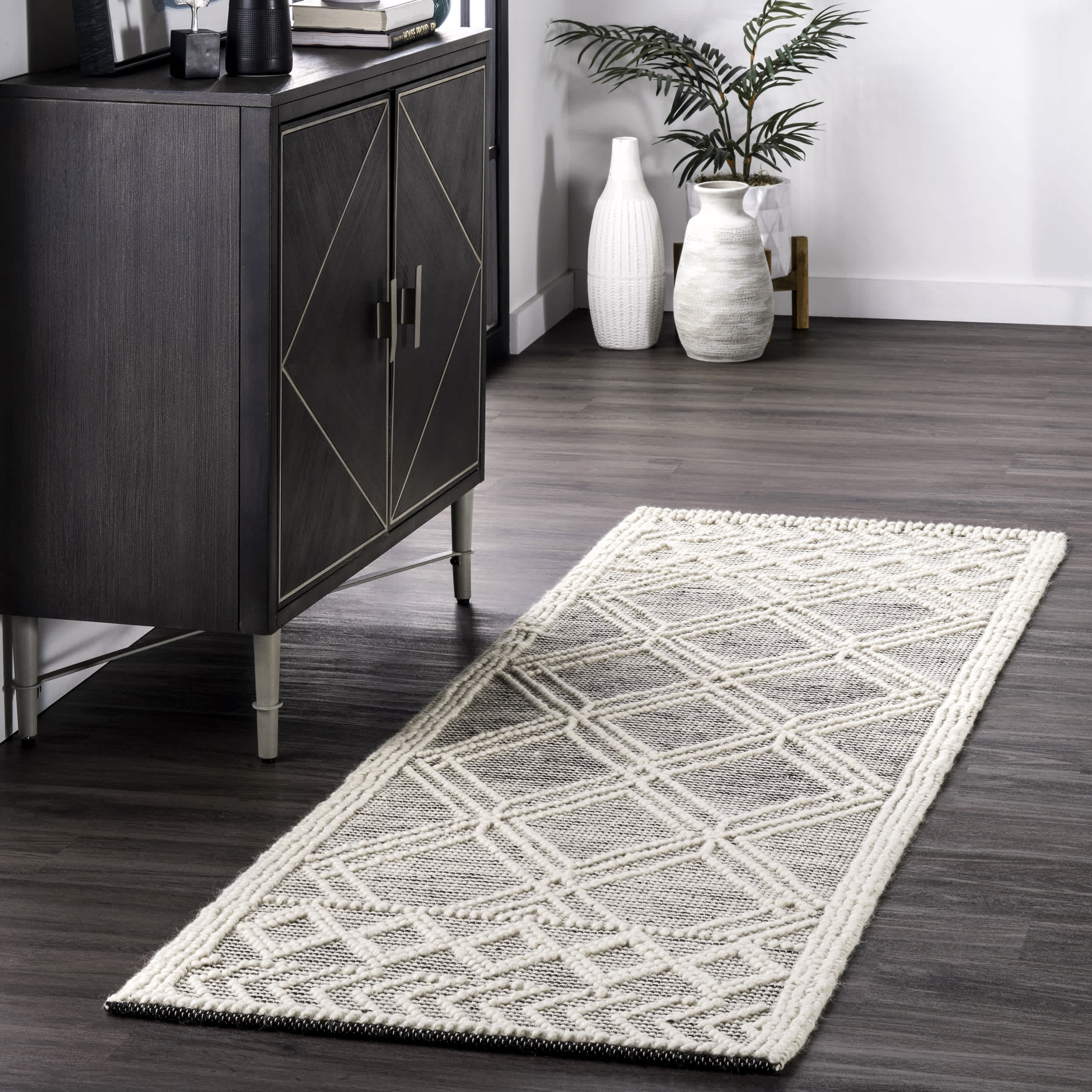 Contemporary Trellis Natti Area Rug - Image 10