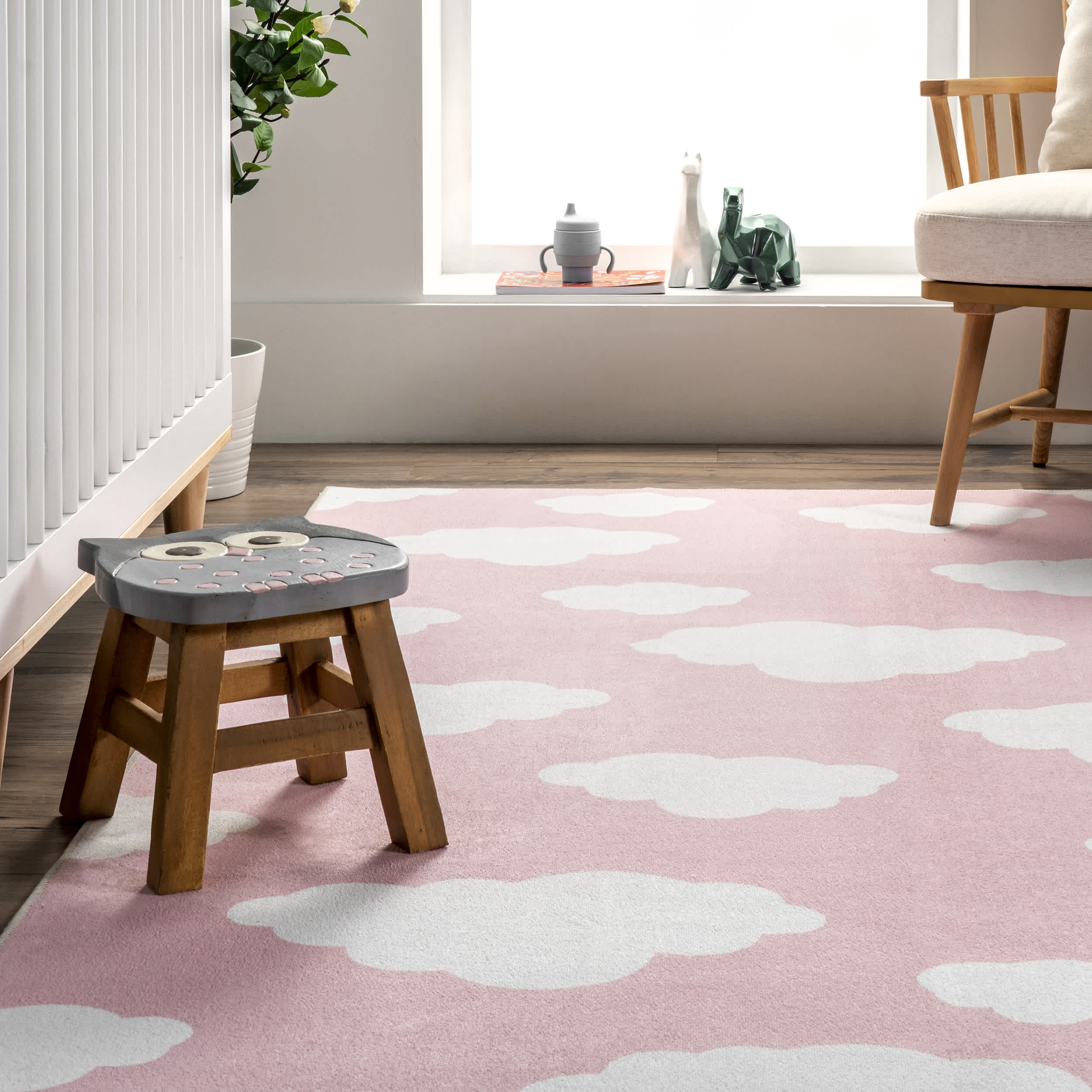 Landon Clouds Kids Washable Area Rug - Image 19