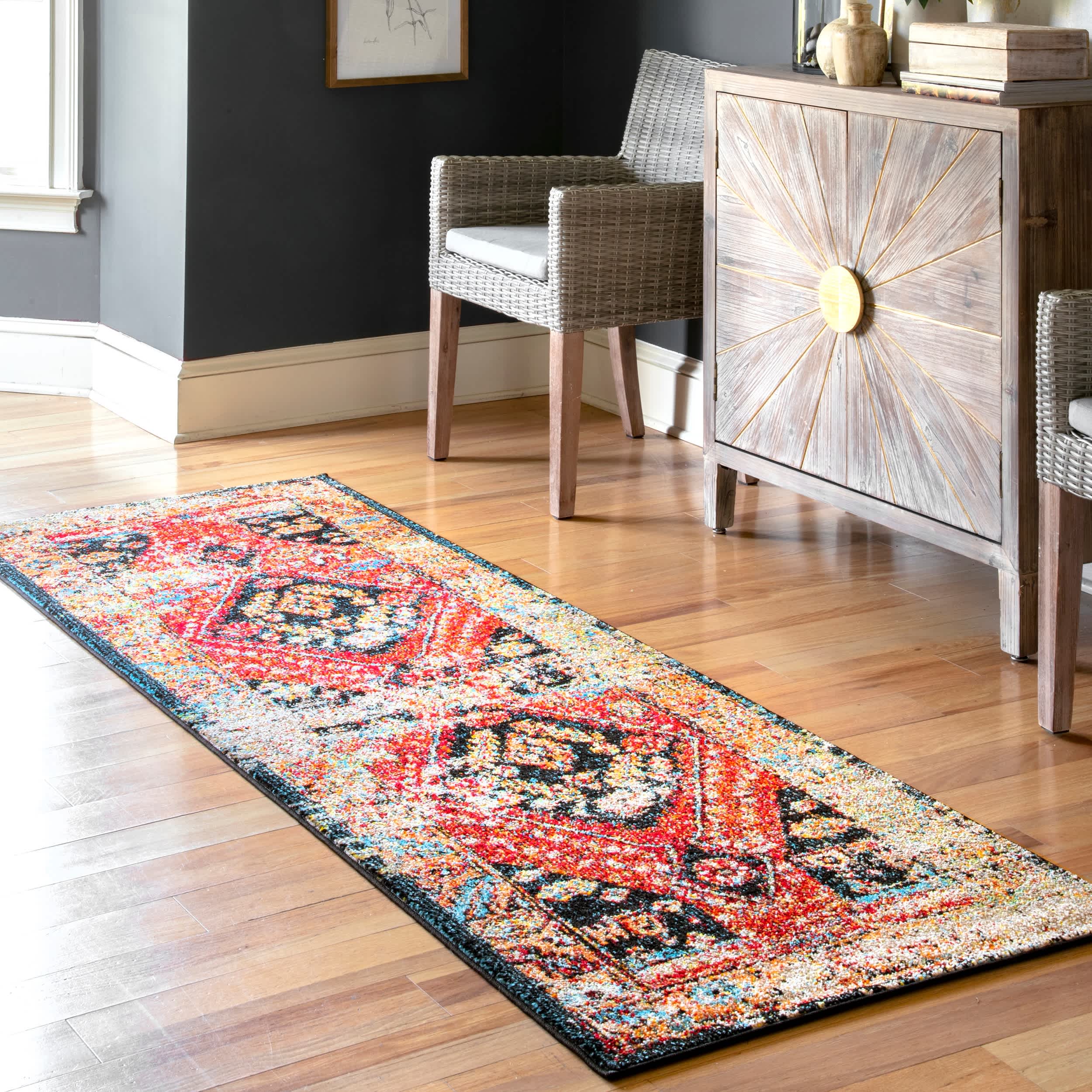 Indoor/Outdoor Transitional Floral Jane Area Rug - Image 10