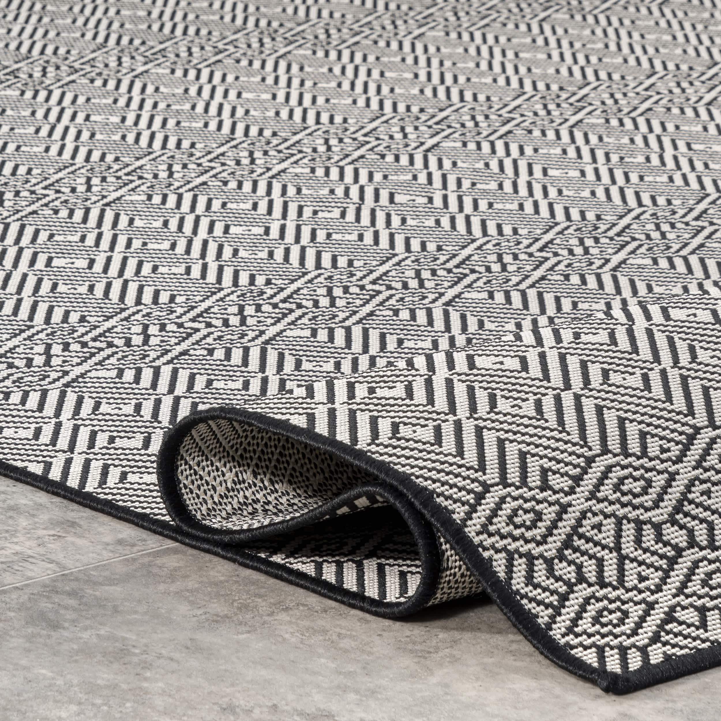 Paloma Abstract Geometric Indoor/Outdoor Area Rug - Image 4