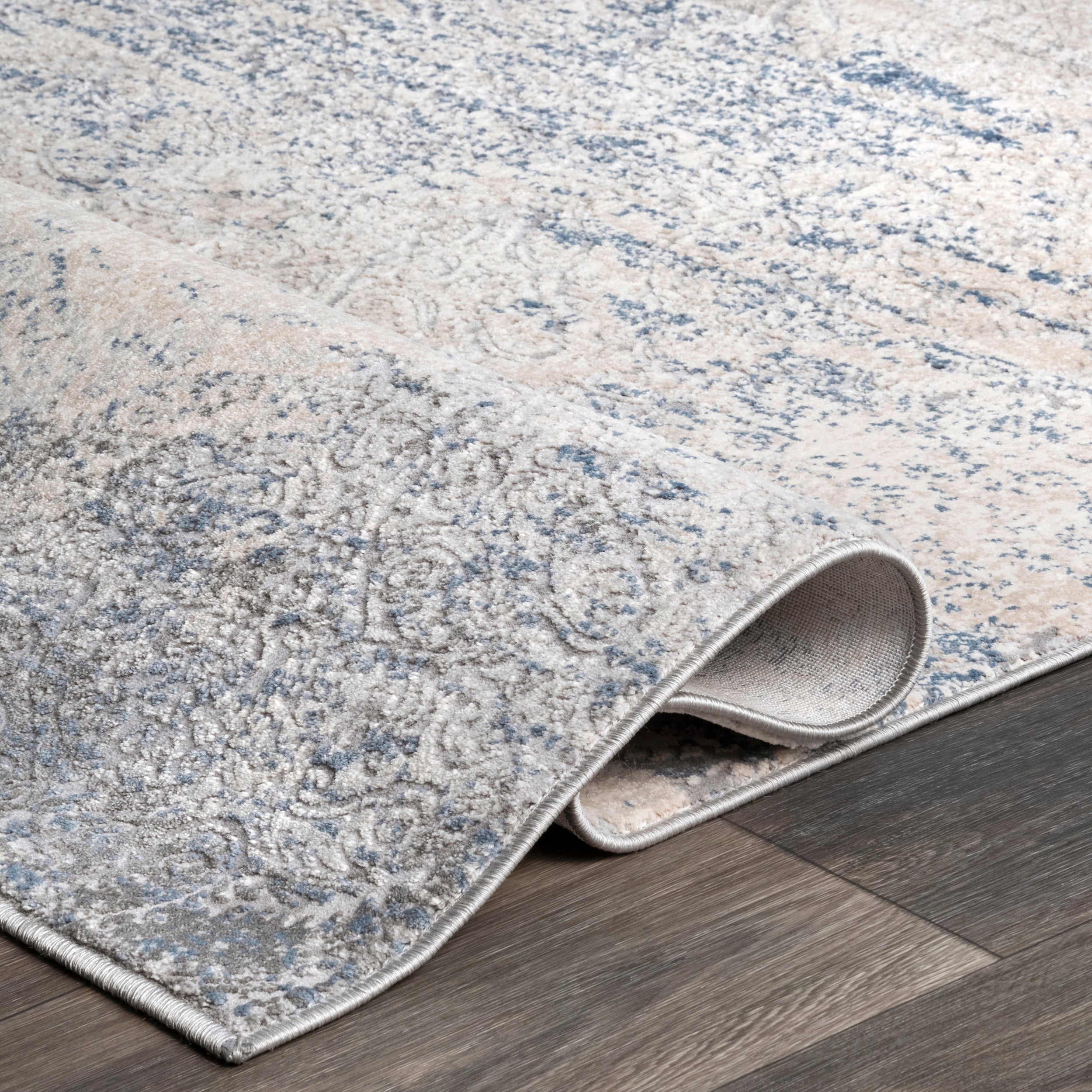 Twilight Tribal Distressed Area Rug - Image 4