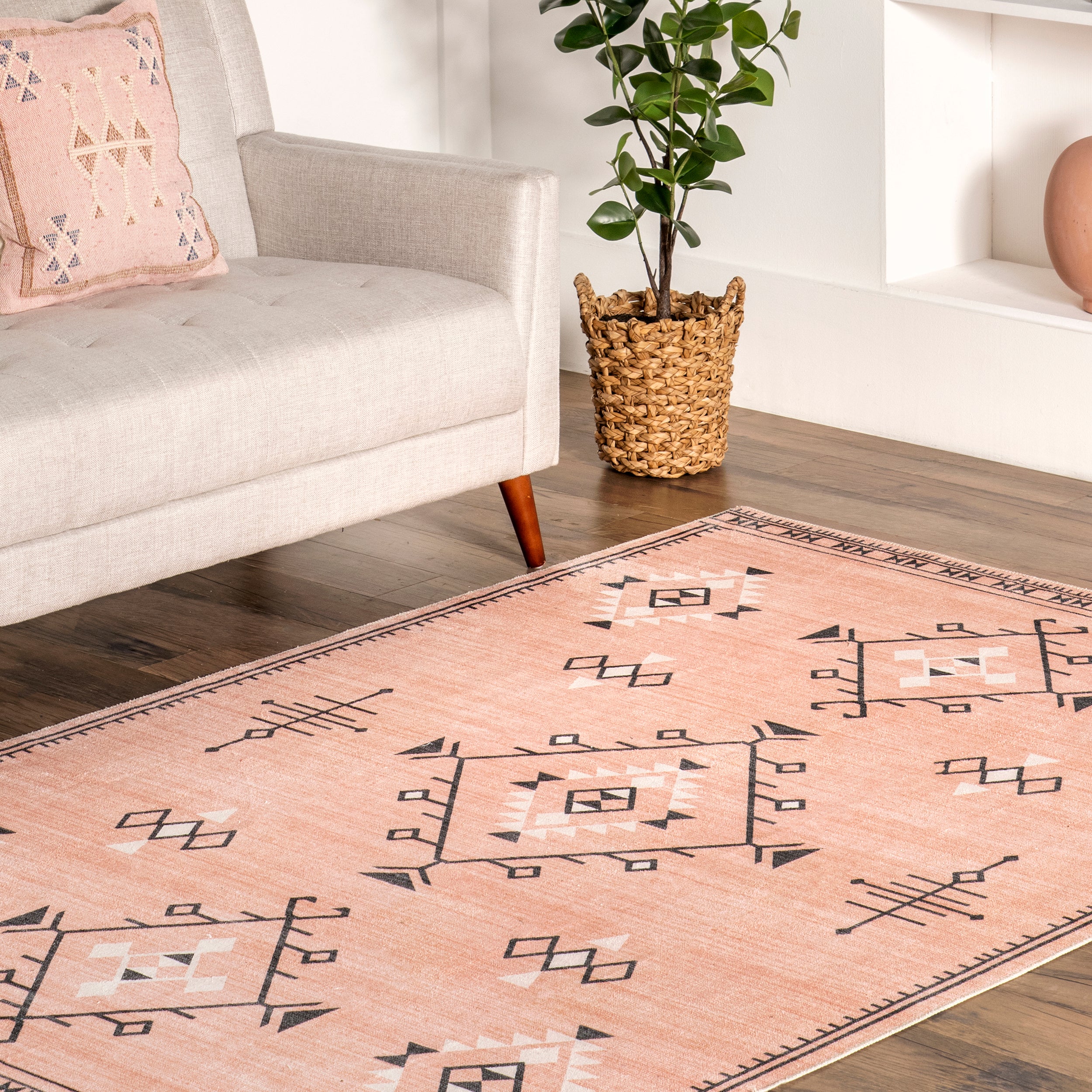 Evalyn Southwestern Machine Washable Area Rug - Image 30