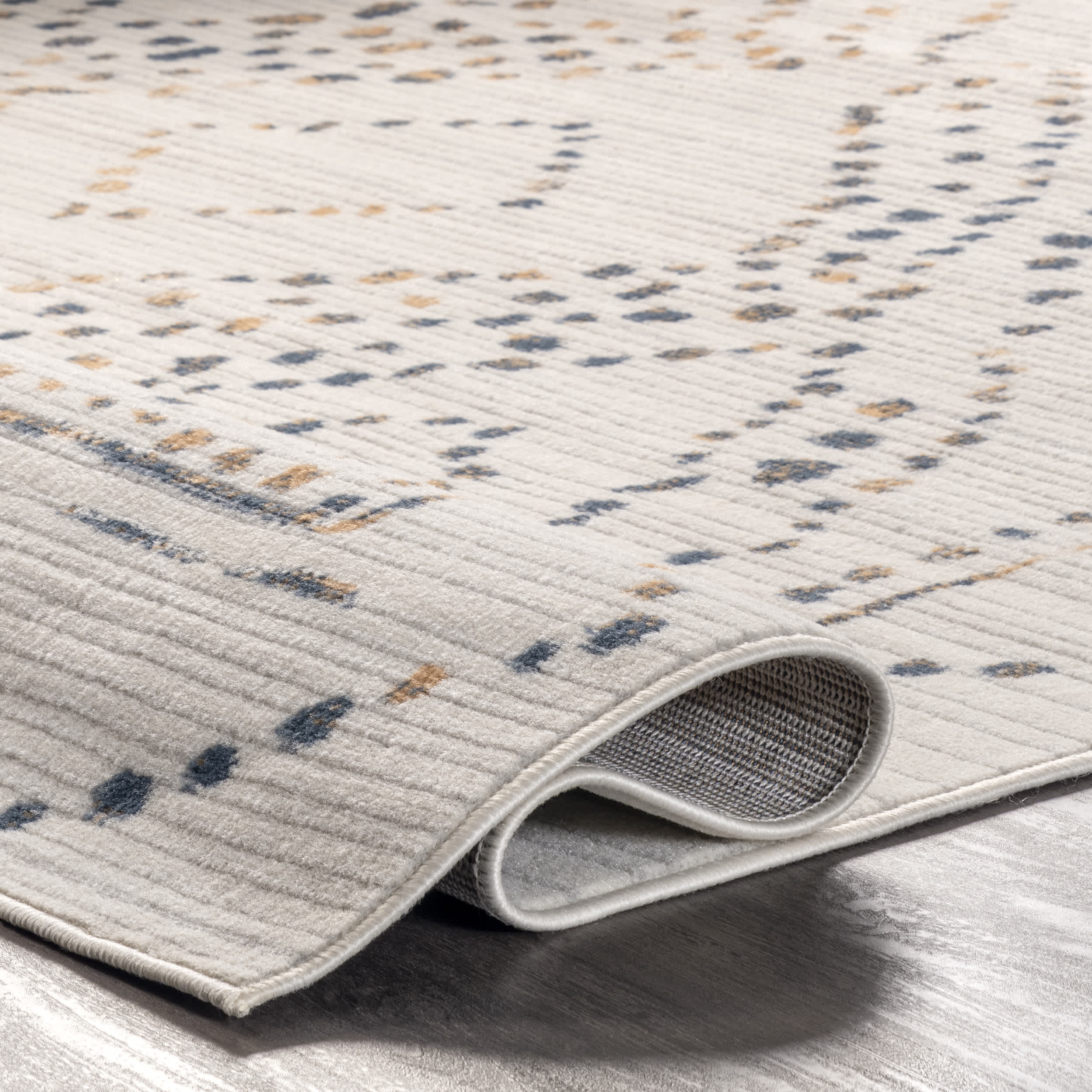 Mila Dotted Diamond Trellis Area Rug - Image 15
