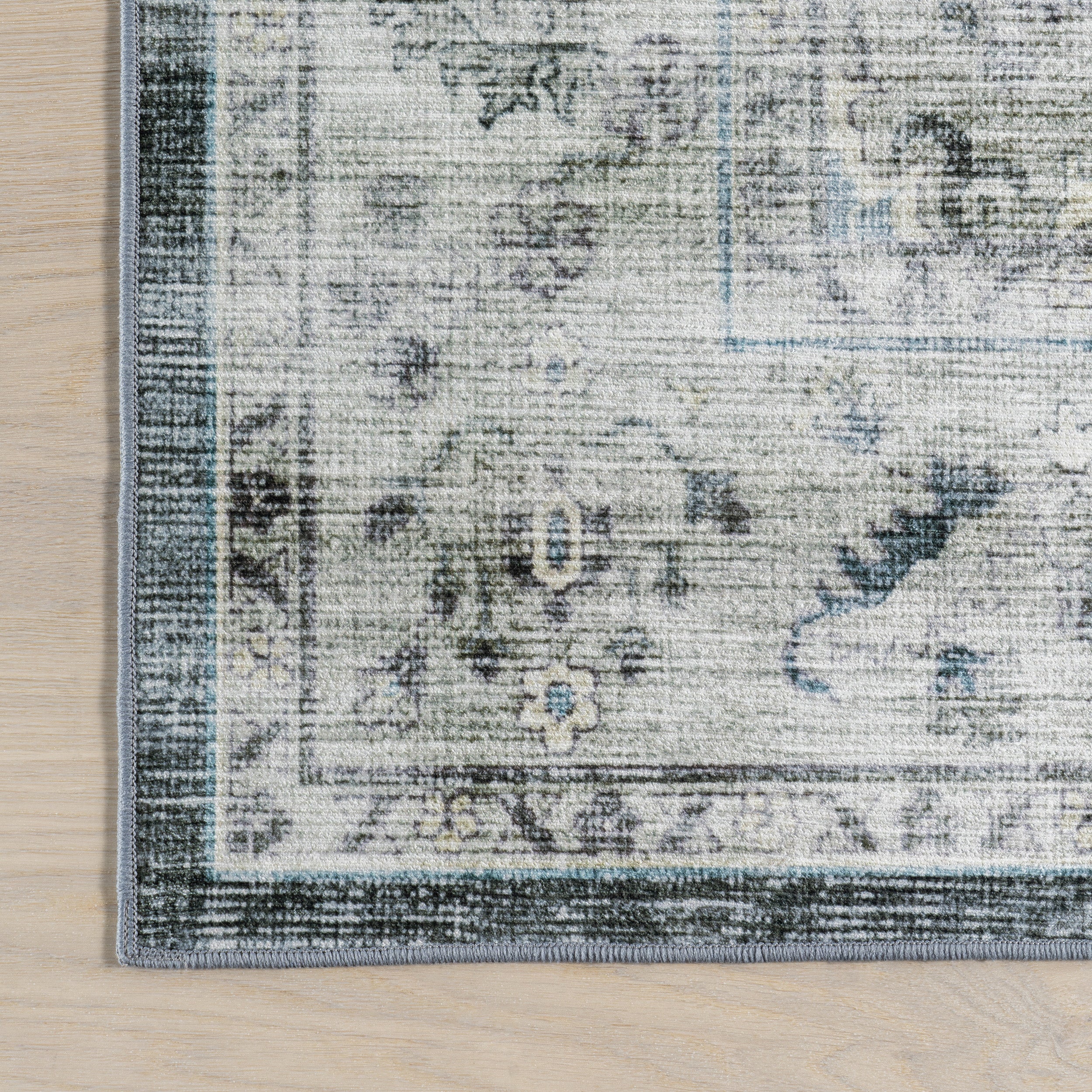 Kaiana Medallion Spill Proof Machine Washable Area Rug - Image 6