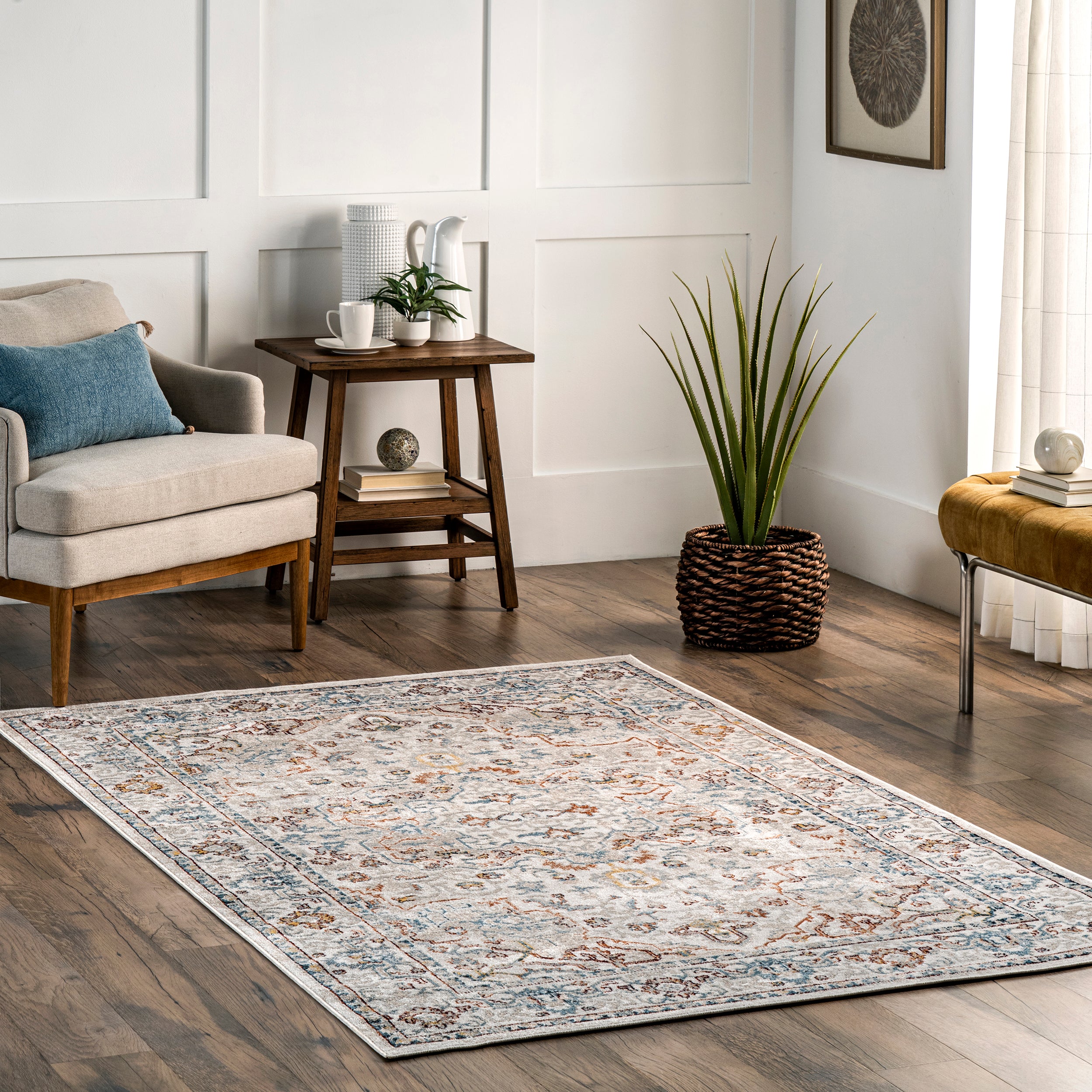 Cady Machine Washable Transitional Area Rug - Image 2