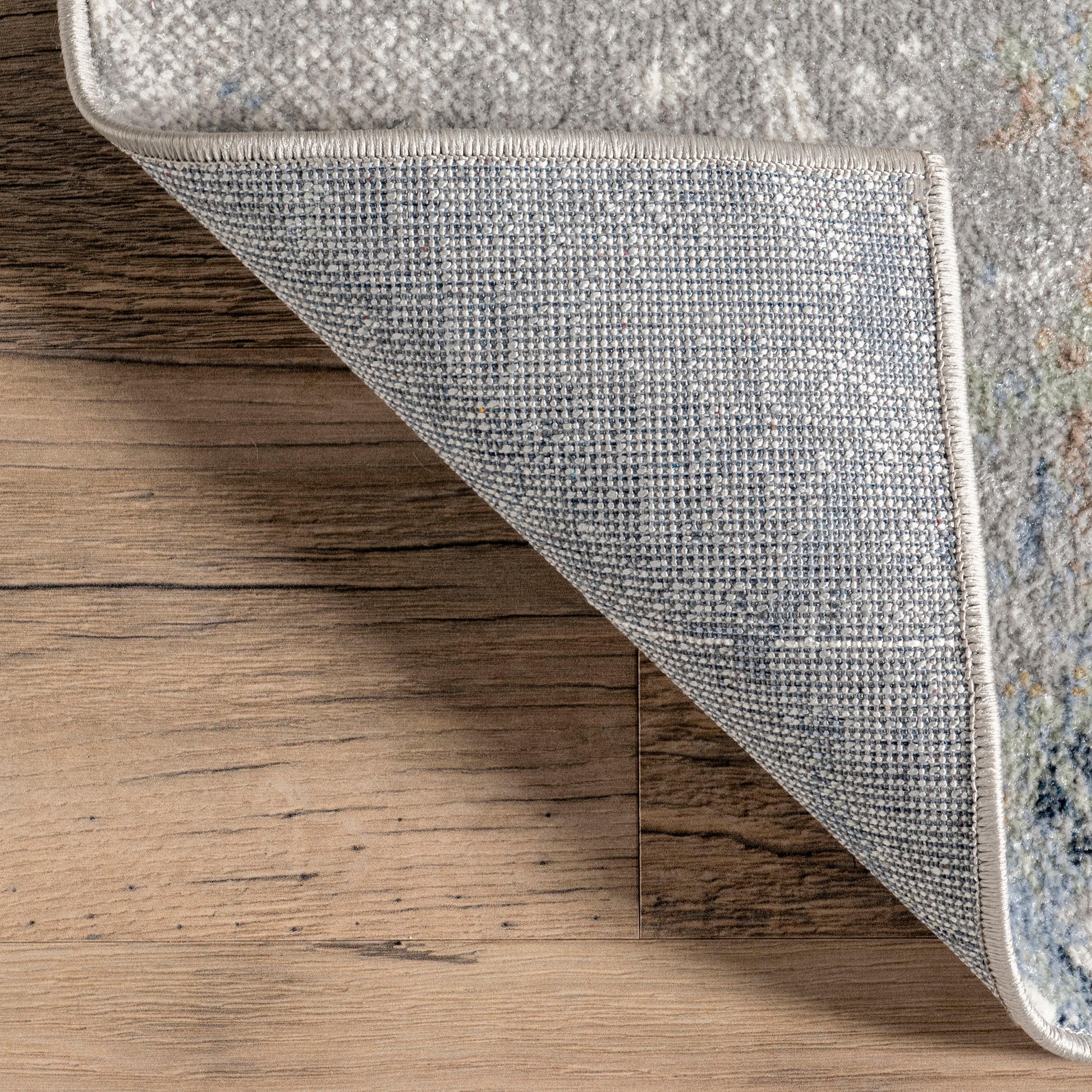 Luca Abstract Splatter Machine Washable Area Rug - Image 7