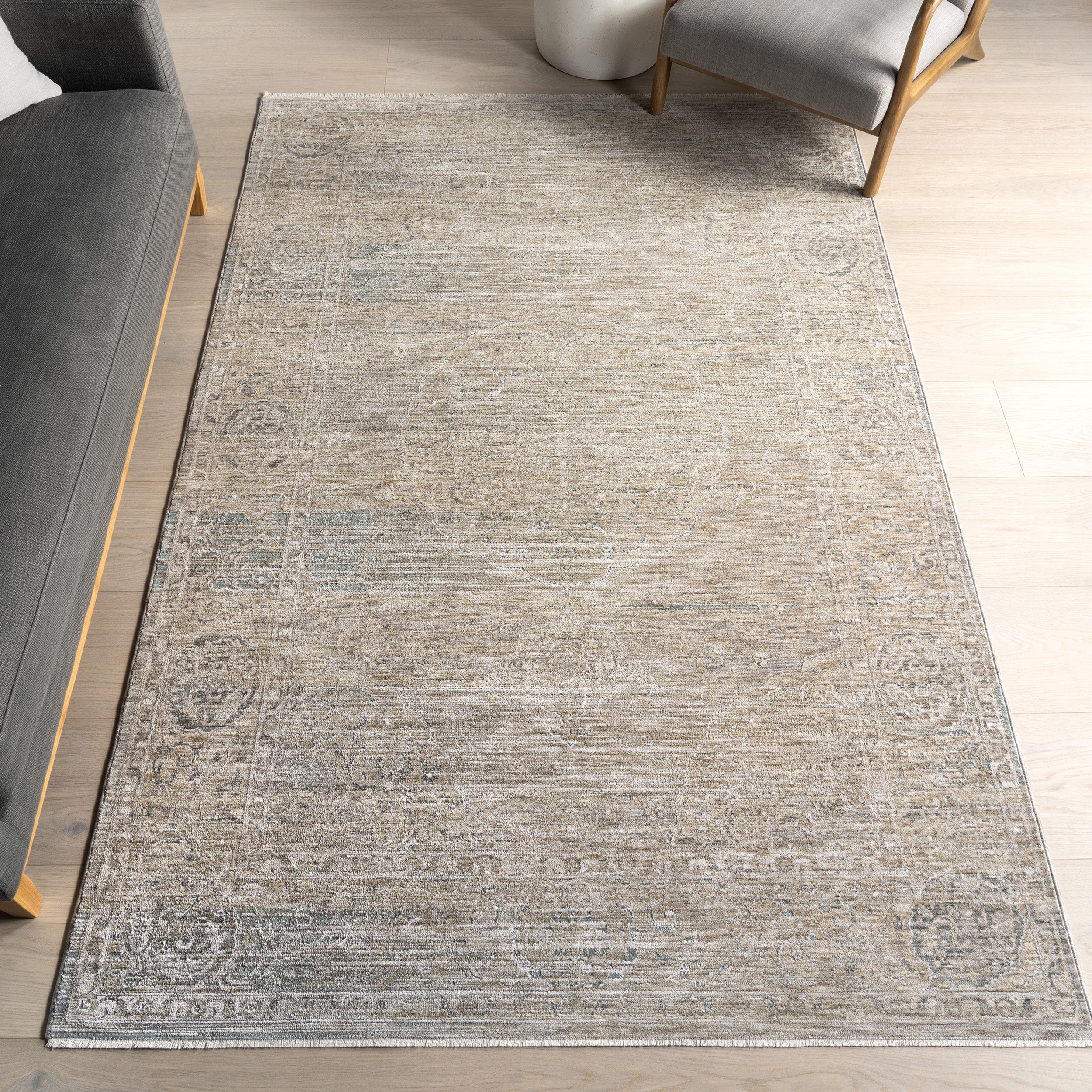 Griselda Medallion Fringe Area Rug - Image 2