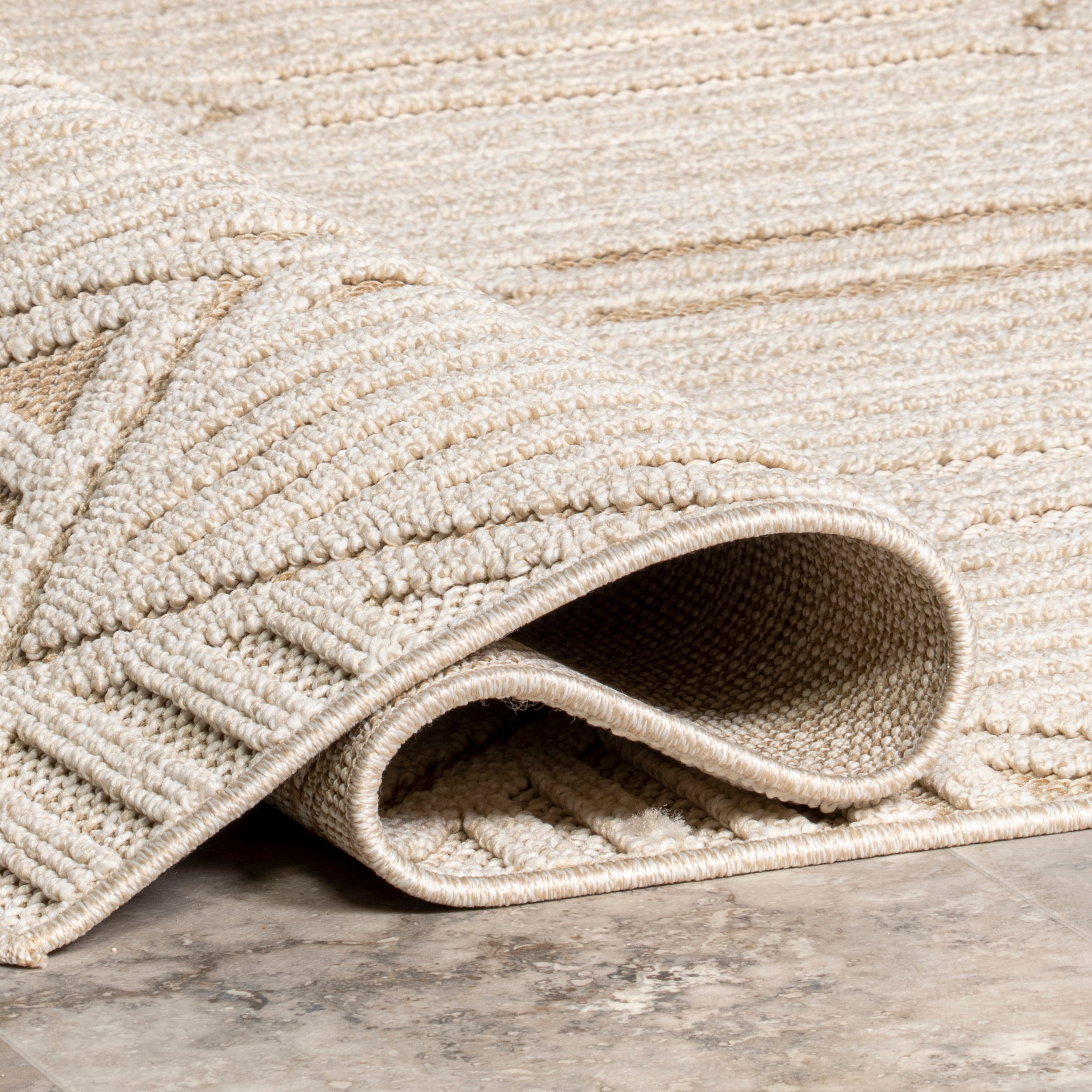 Letitia Raised Diamond Indoor/Outdoor Area Rug - Image 4