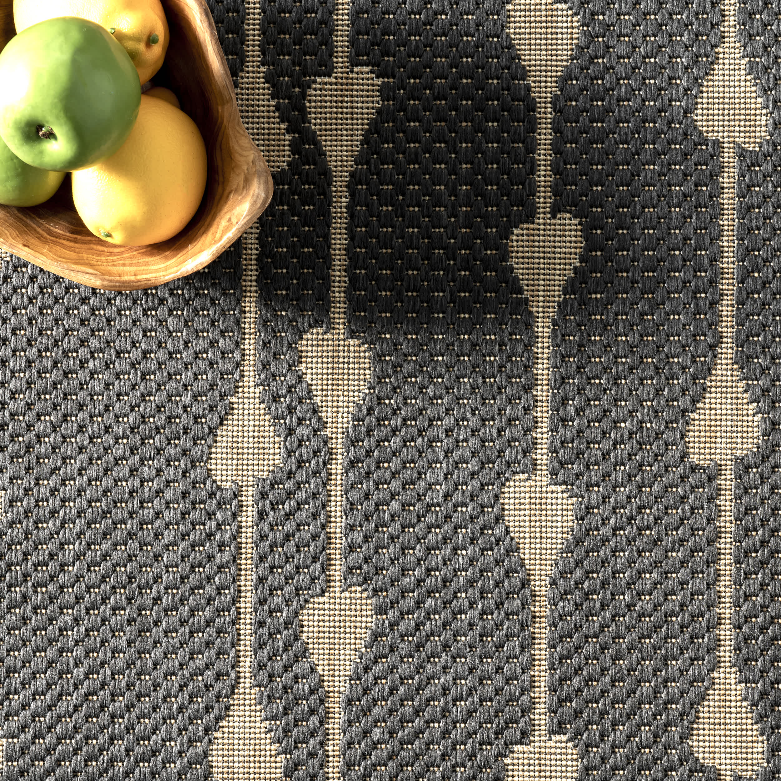 Kiernan Vertical Teardrop Stripe Indoor/Outdoor Area Rug - Image 12