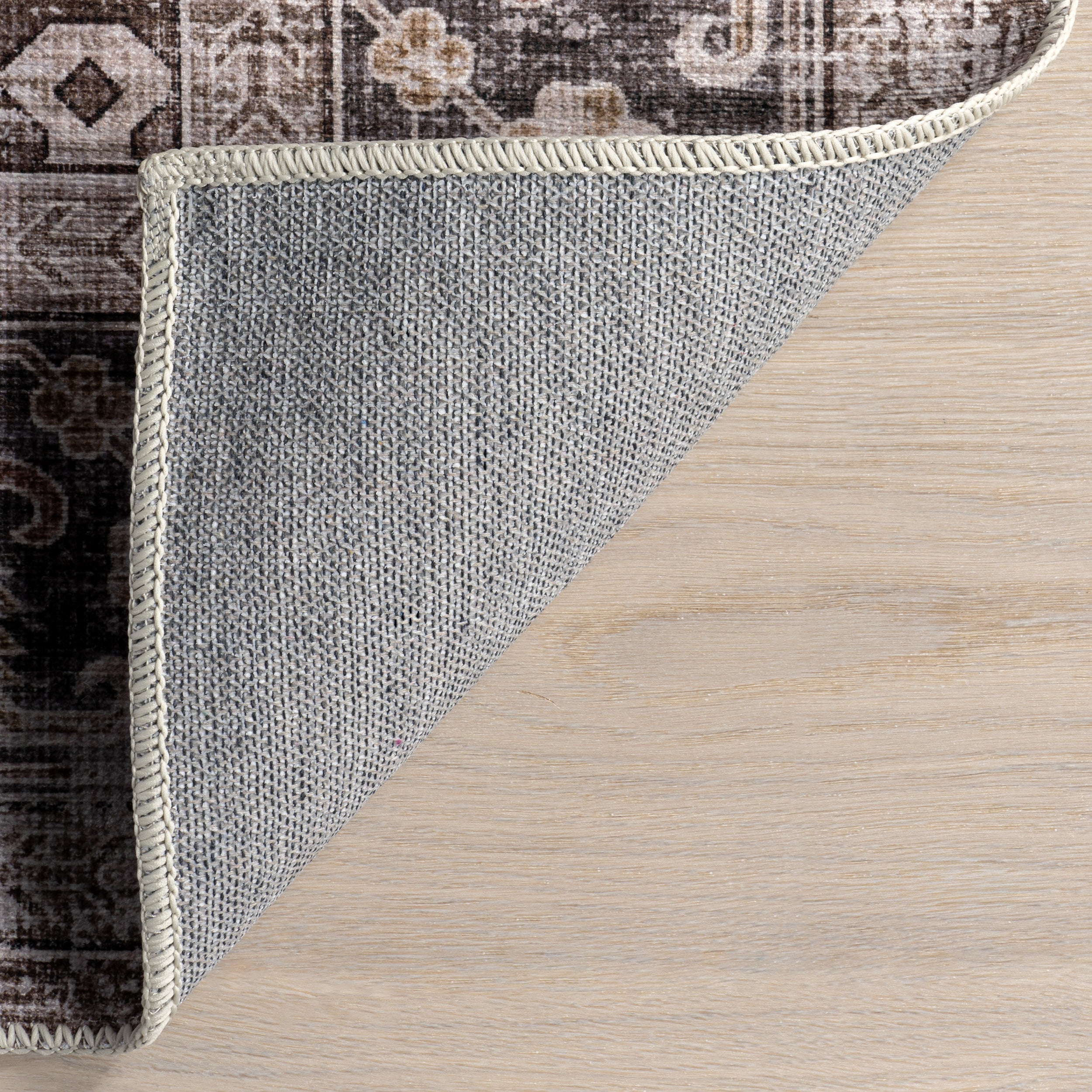 Rania SplashGuard Medallion Machine Washable Area Rug - Image 8