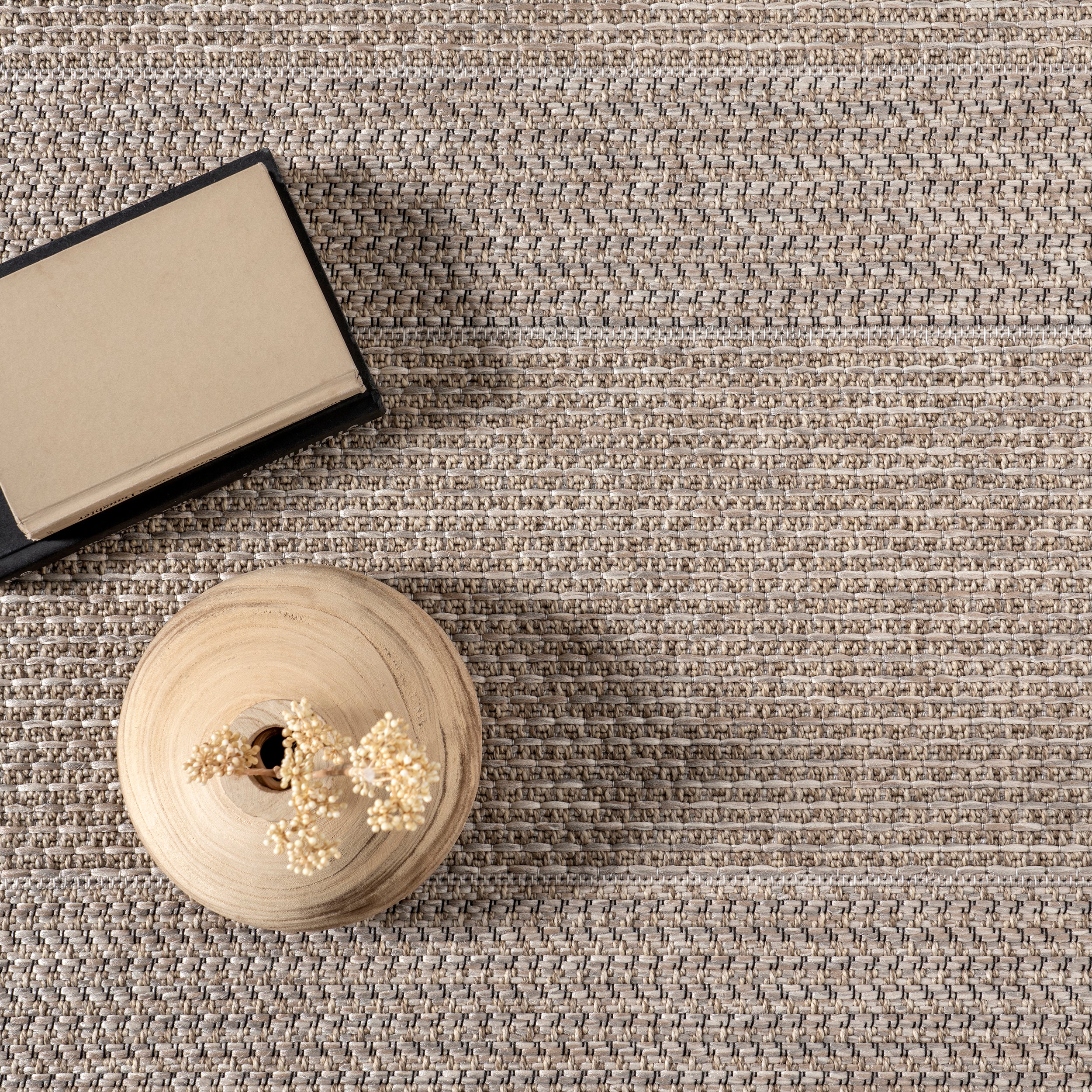 Kiana Faded Striped Indoor/Outdoor Area Rug - Image 6