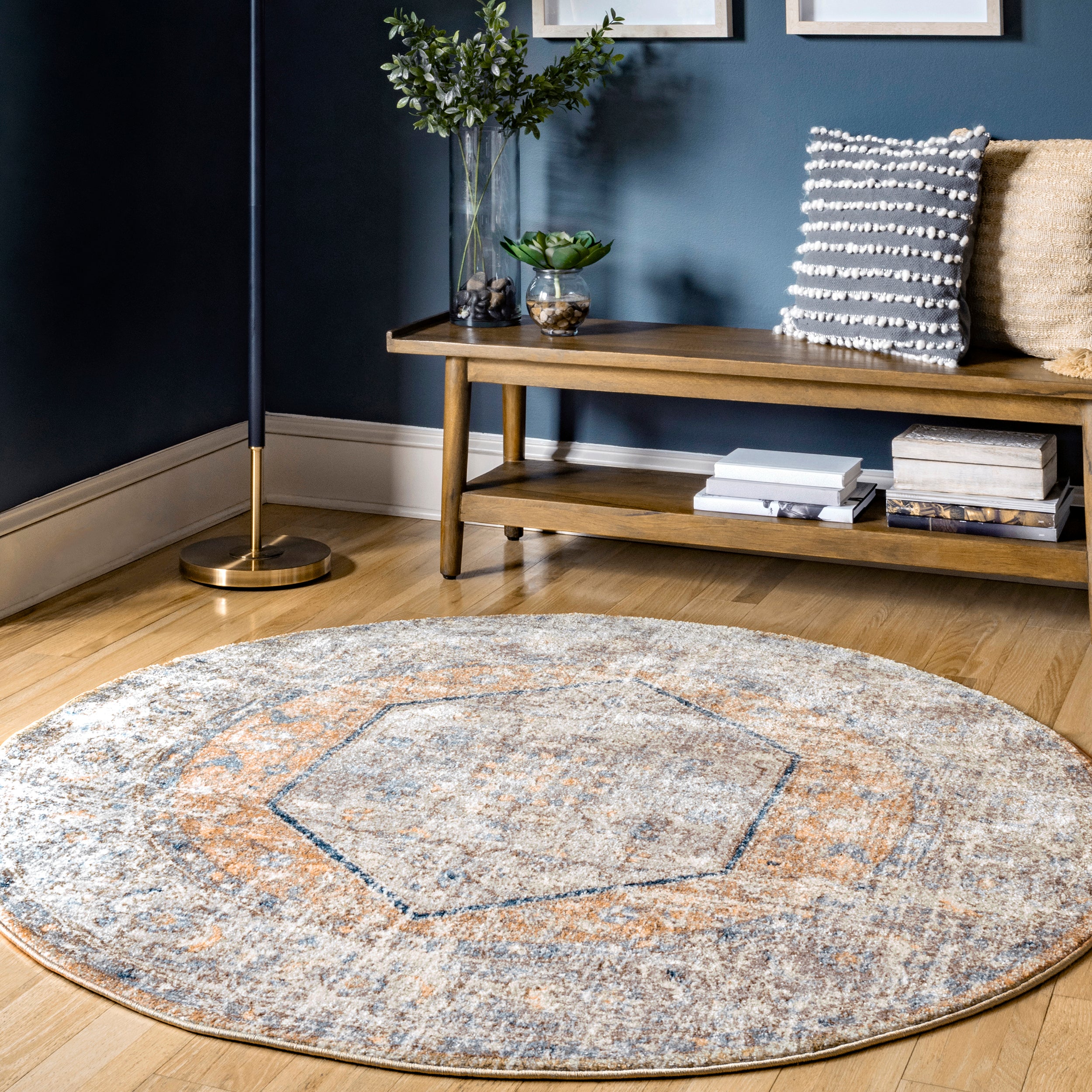 Jacquie Vintage Floral Area Rug - Image 11