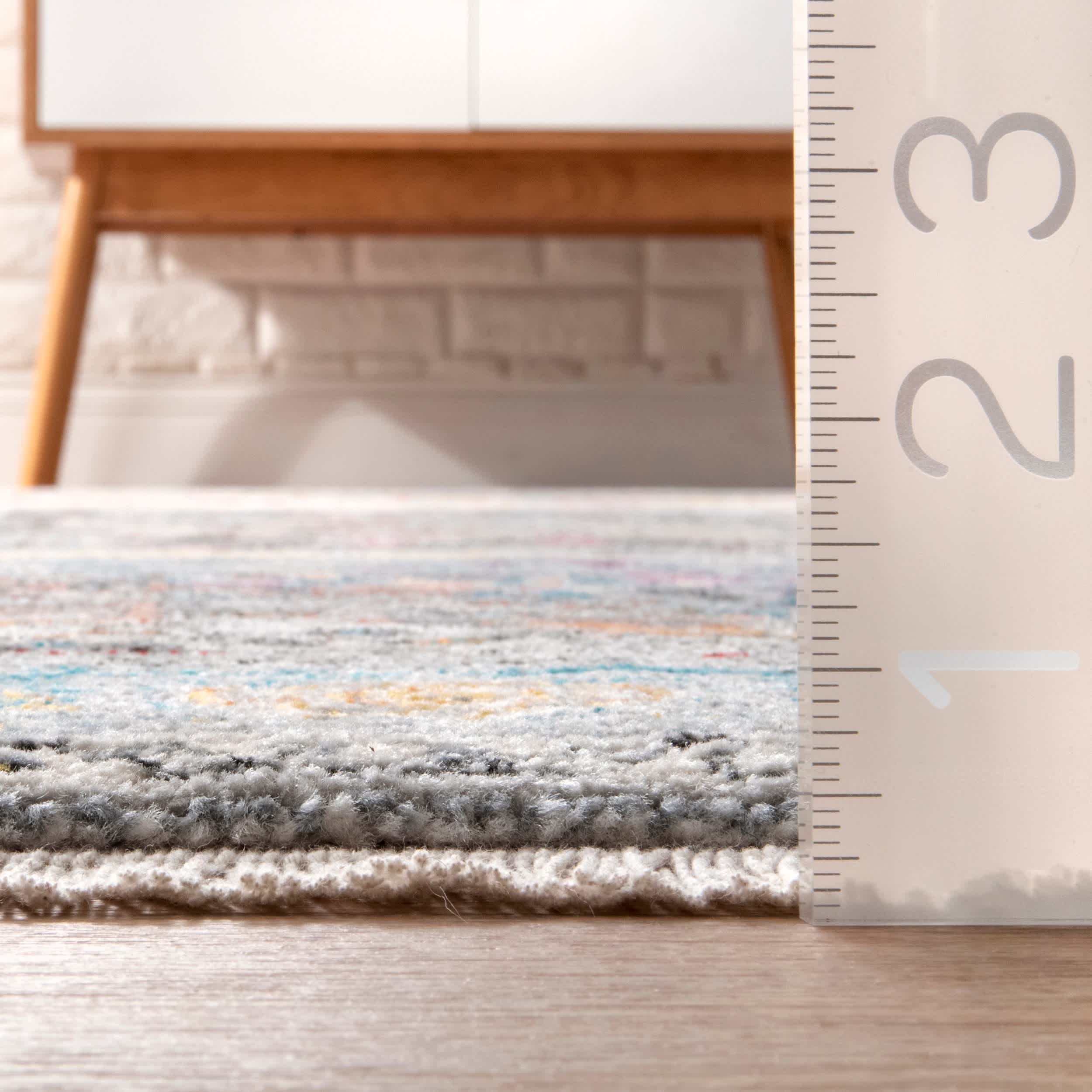 Vintage Harriet Medallion Fringe Area Rug - Image 10