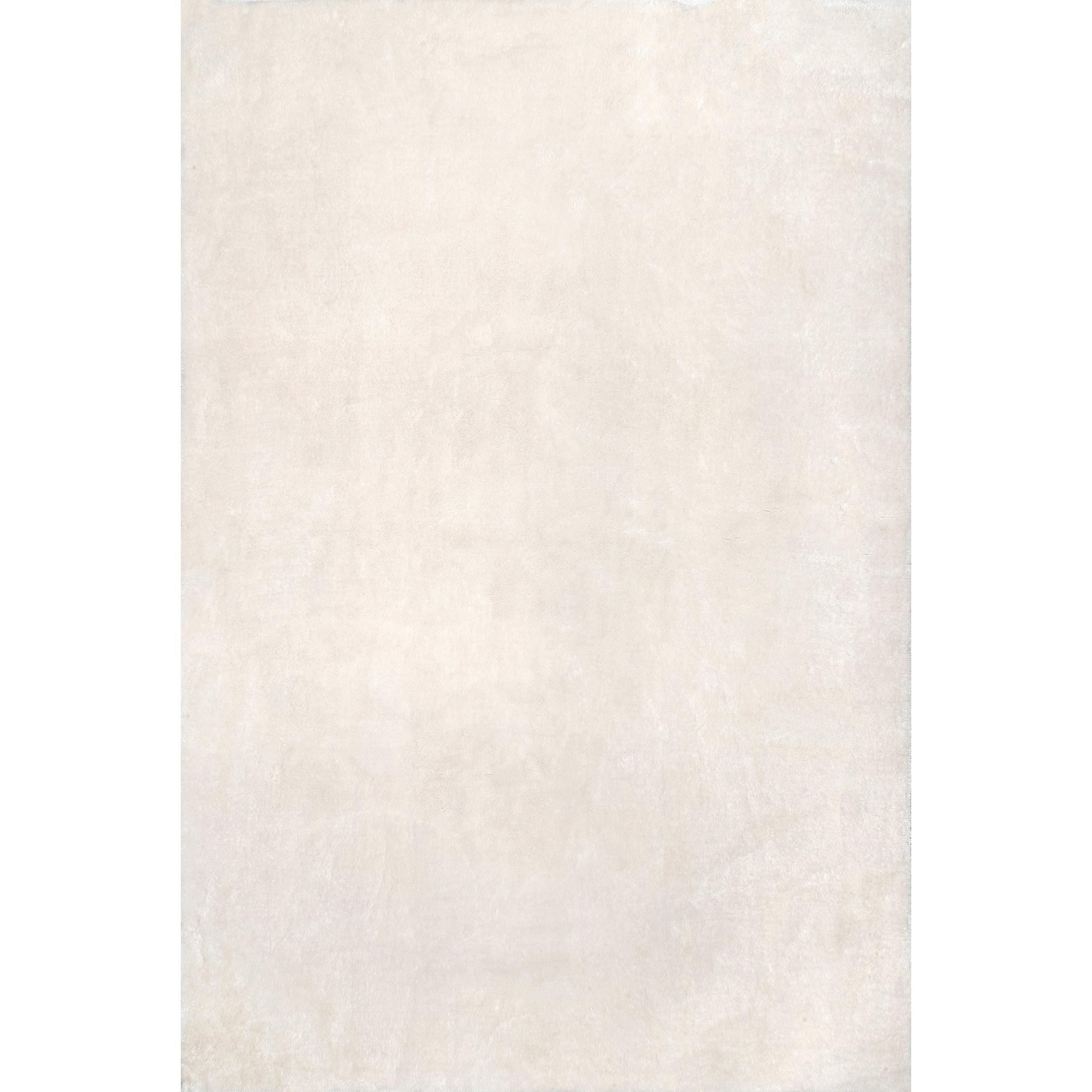 Loni Solid Machine Washable Shag Area Rug