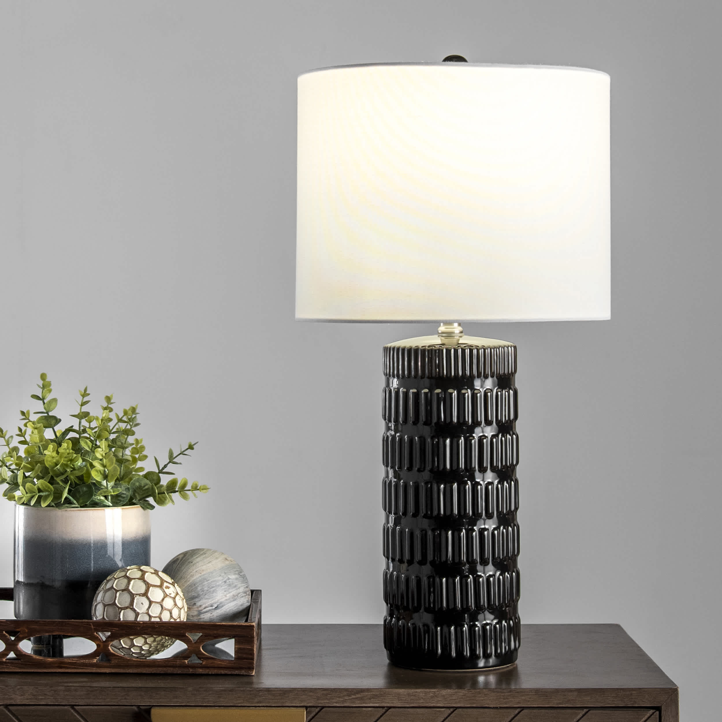 Franklin 25 Ceramic Table Lamp - Image 8