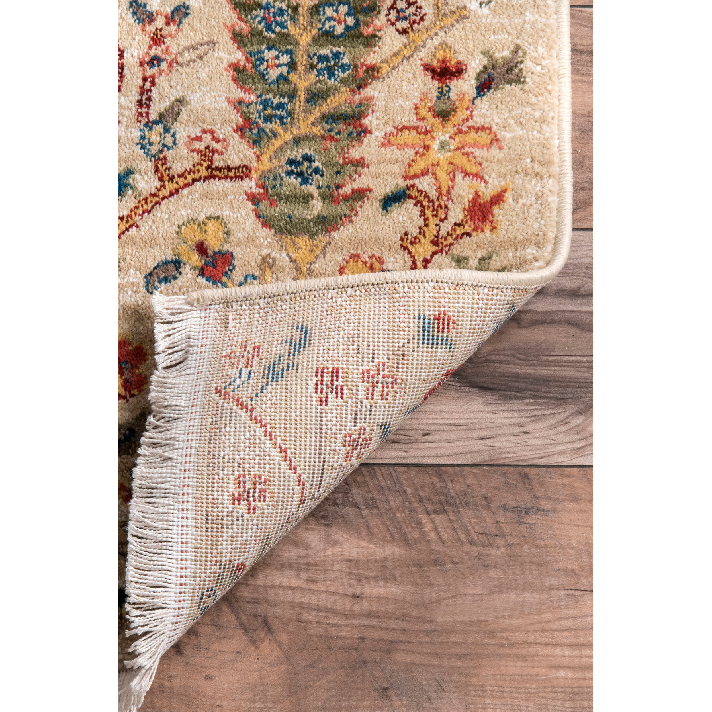 Dasilva Tribal Fringe Area Rug - Image 4