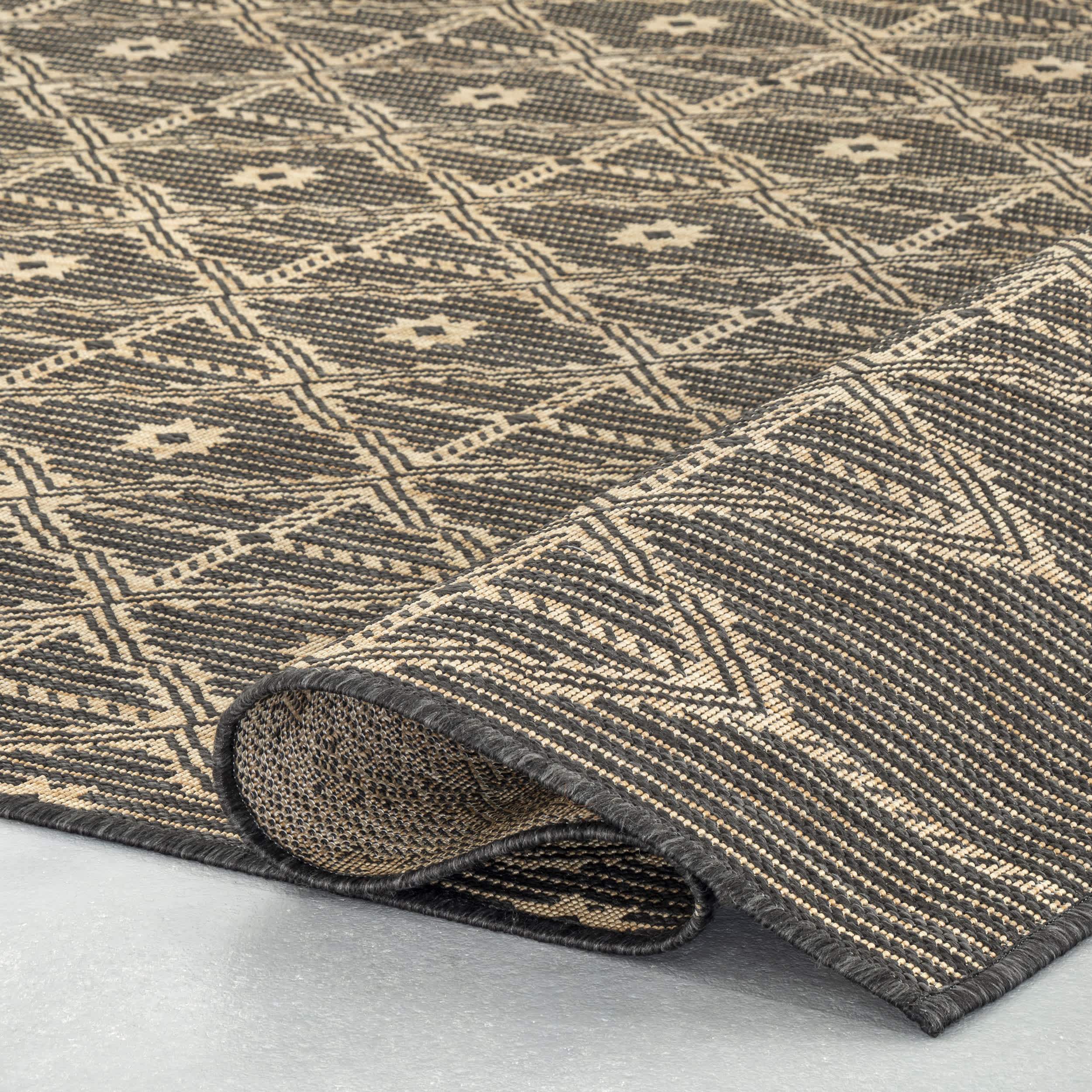 Elara Global Inspired Trellis Indoor/Outdoor Area Rug - Image 4