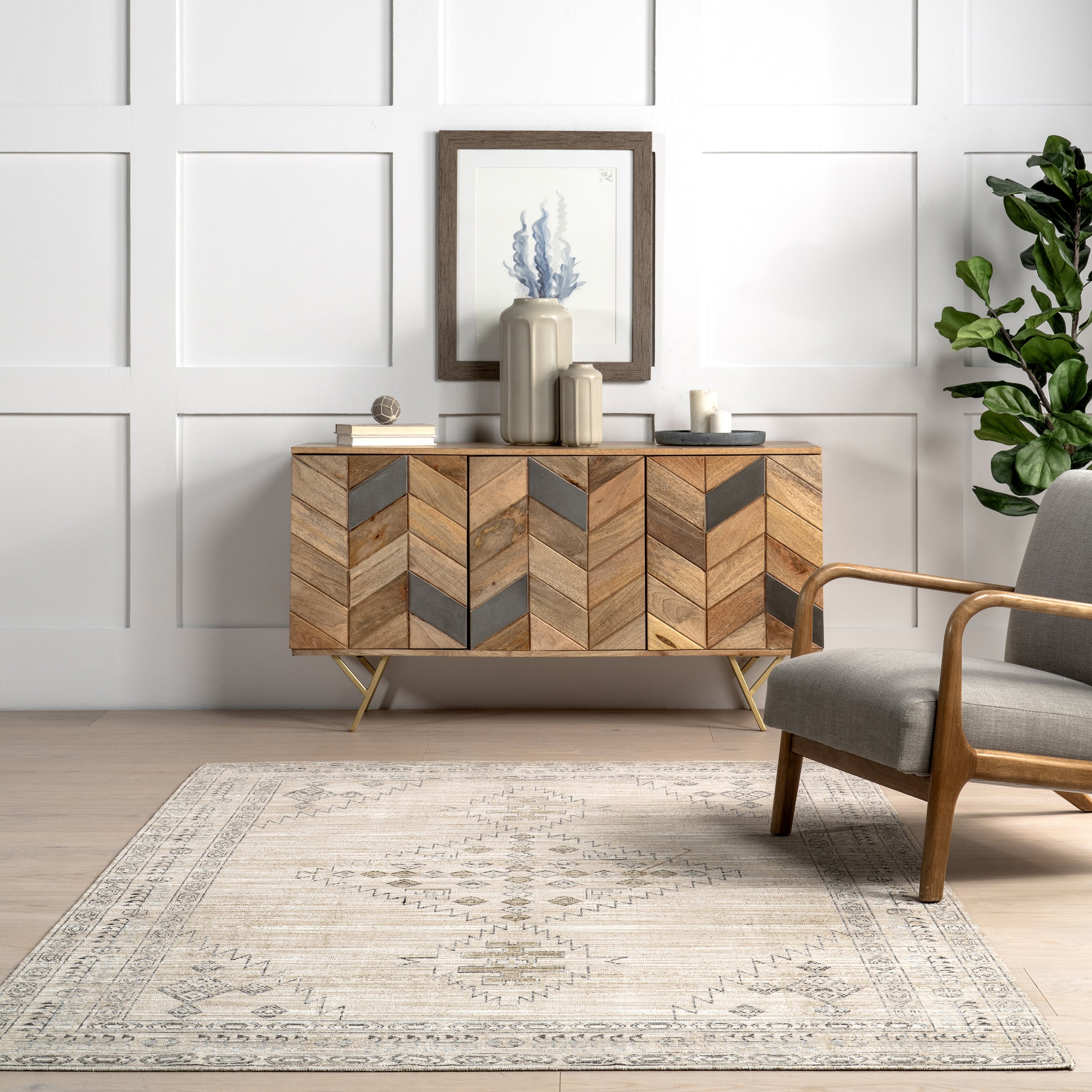 Halcyon Moroccan Indoor/Outdoor Machine Washable Area Rug - Image 8