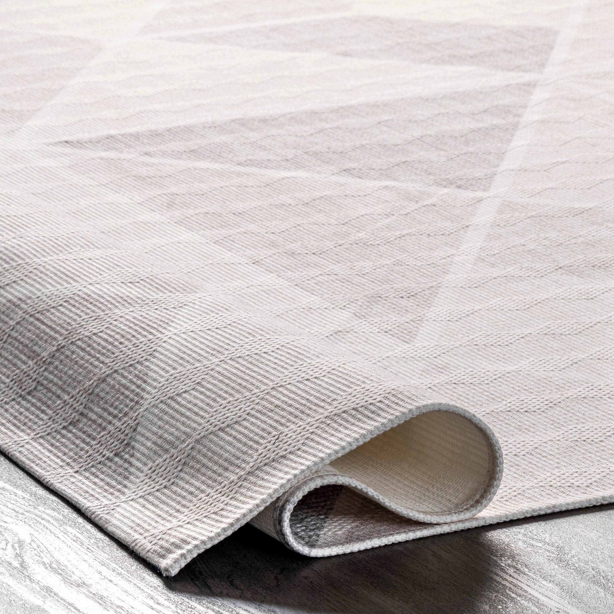 Marielle Diamond Tiles Machine Washable Area Rug - Image 4