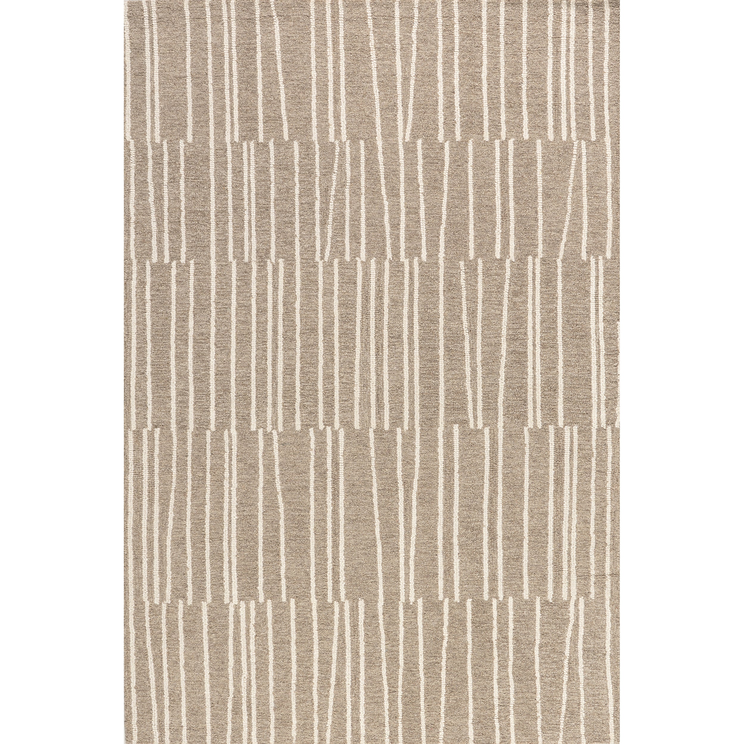 Tavianna Contemporary Striped Area Rug