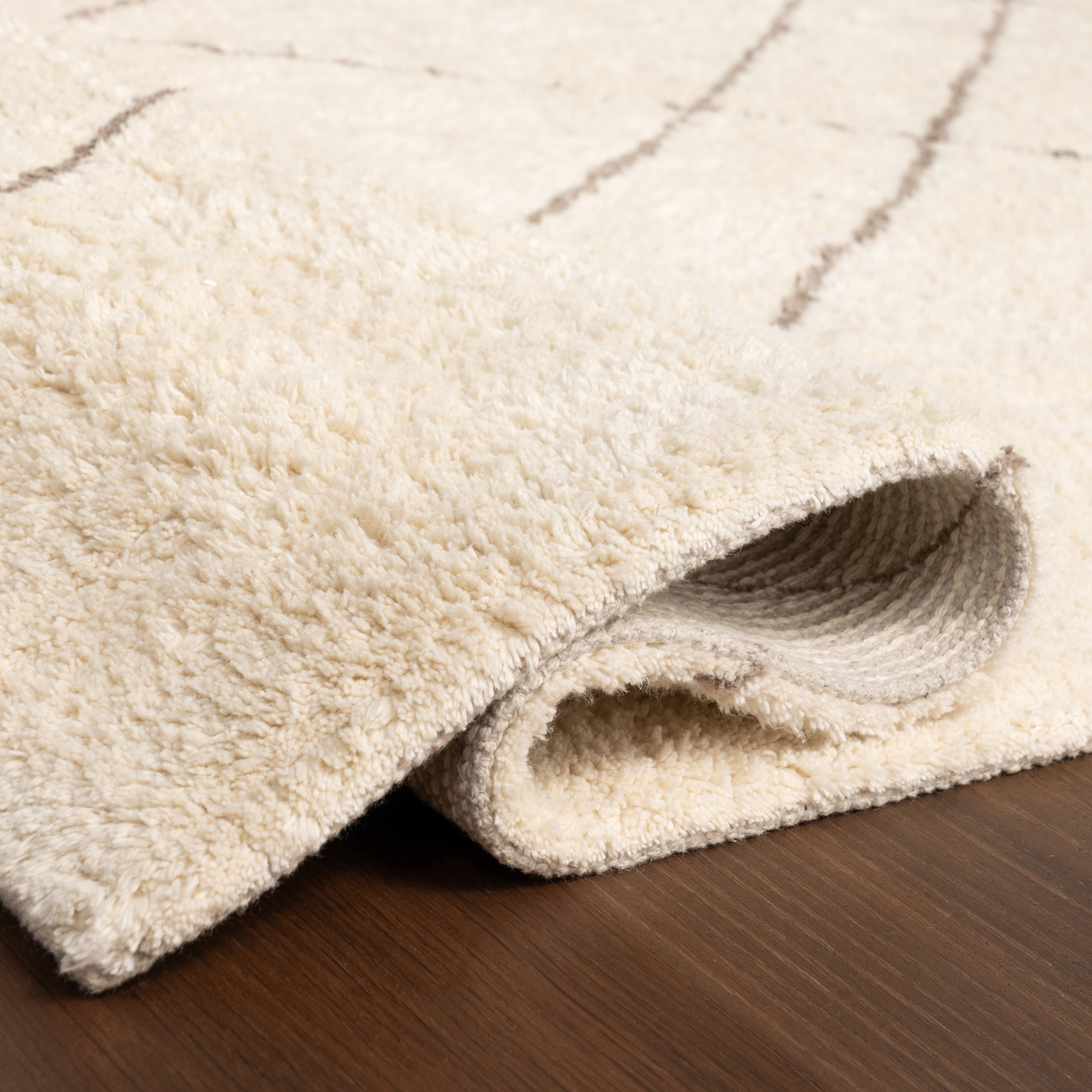 Egeria Modern Abstract Cotton Area Rug - Image 4