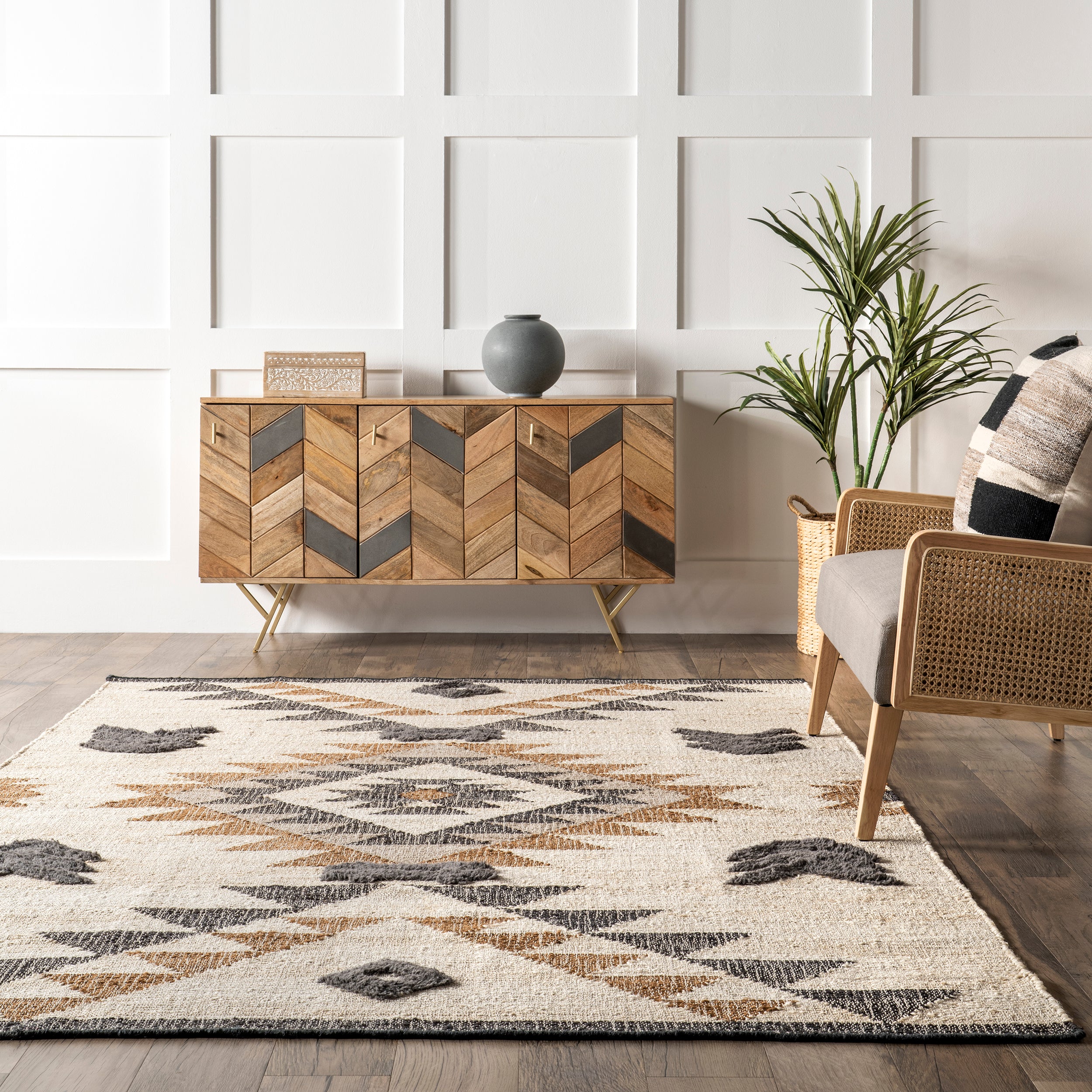 Rosanna Southwestern Symbols Jute Area Rug - Image 8
