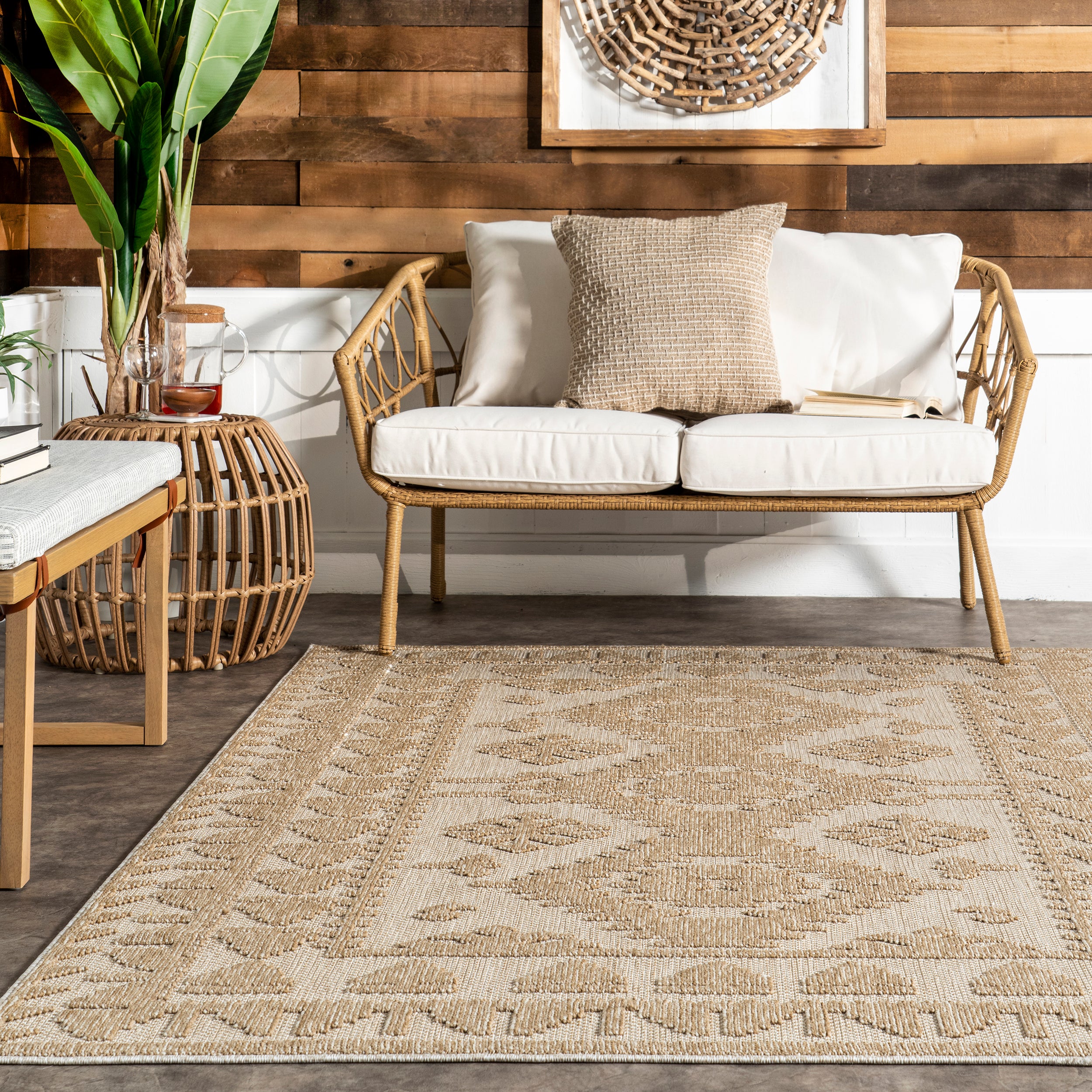 Miesha PersianTransitional Indoor/Outdoor Area Rug - Image 8