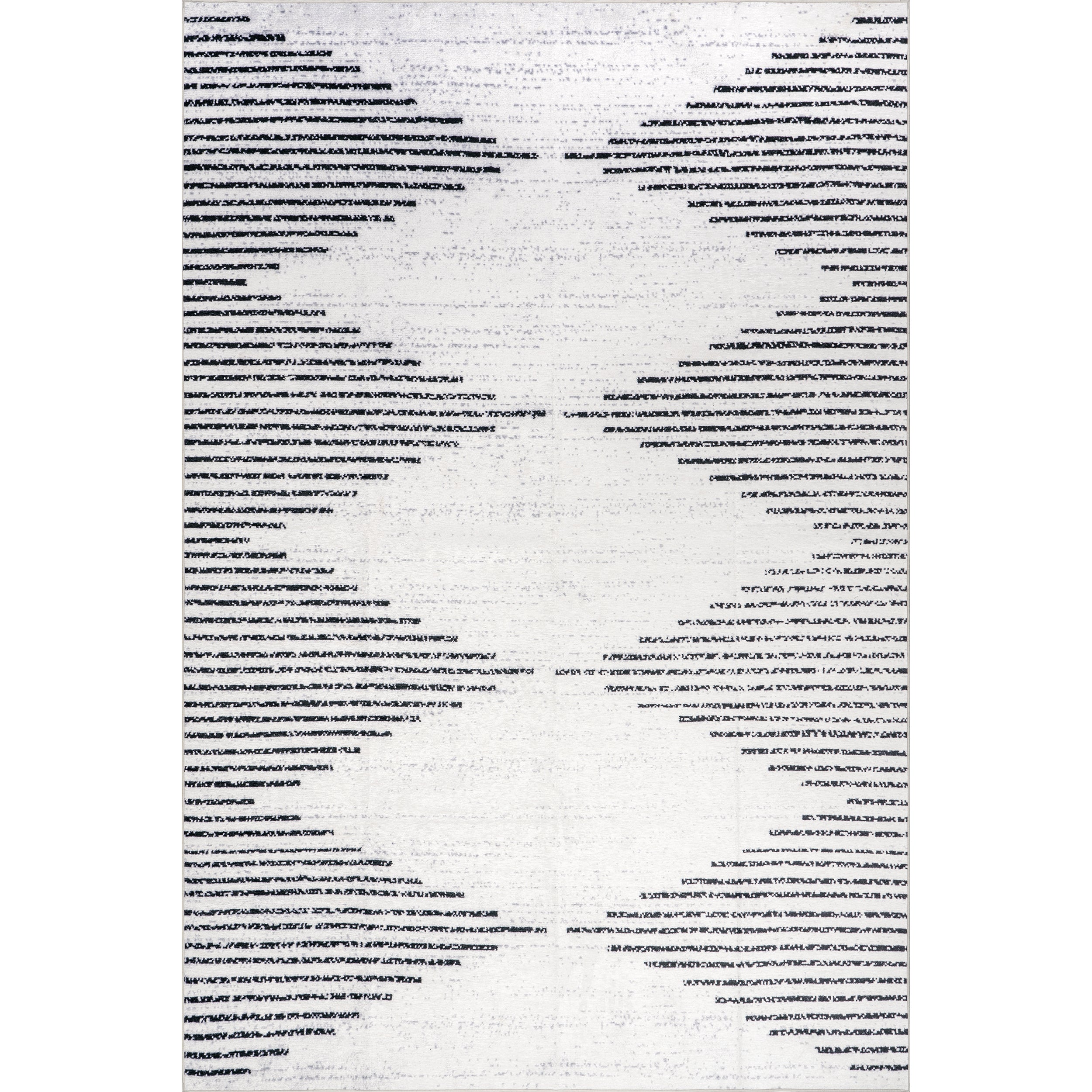 Yori Diamond SplashGuard Machine Washable Area Rug