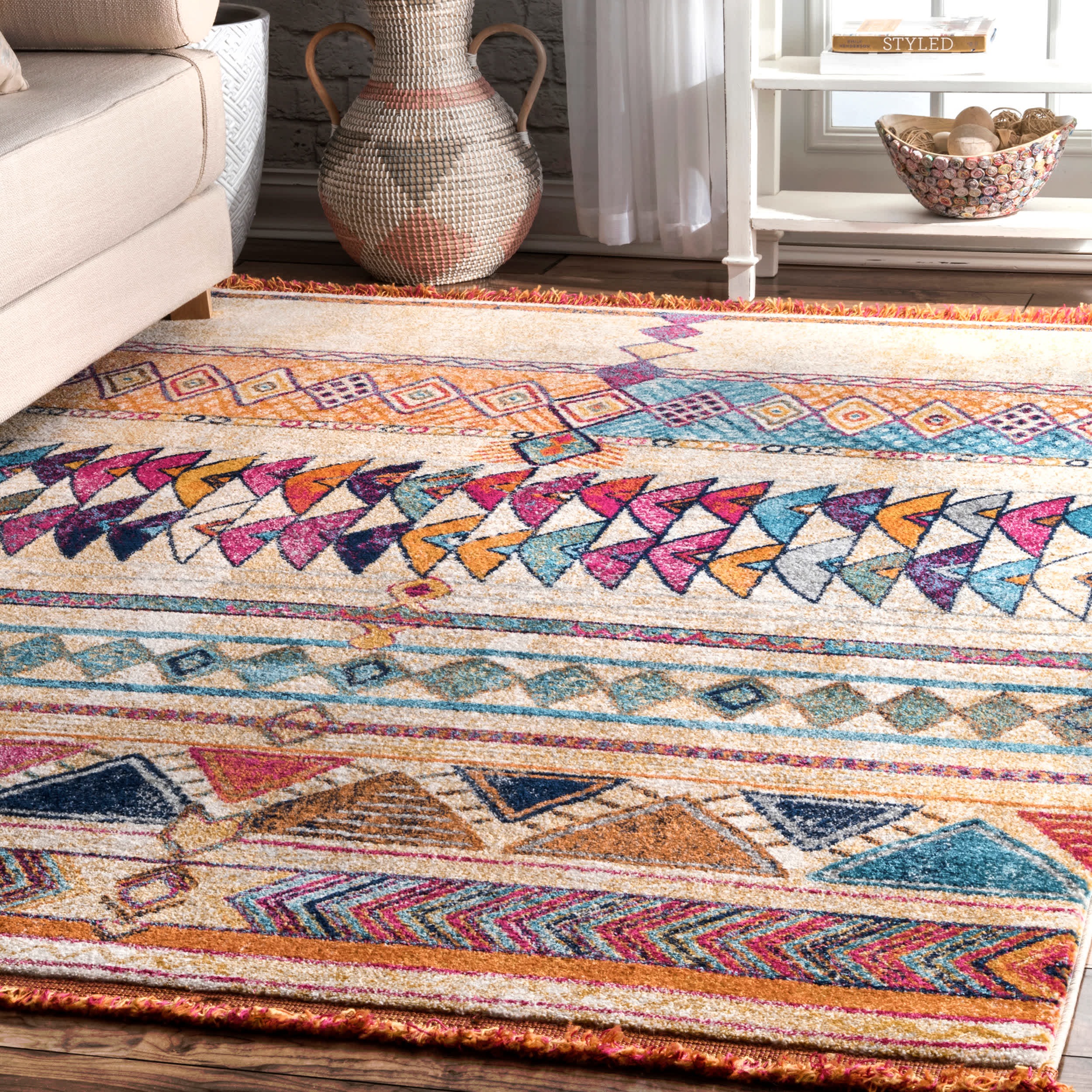 Rochelle Aztec Area Rug - Image 2
