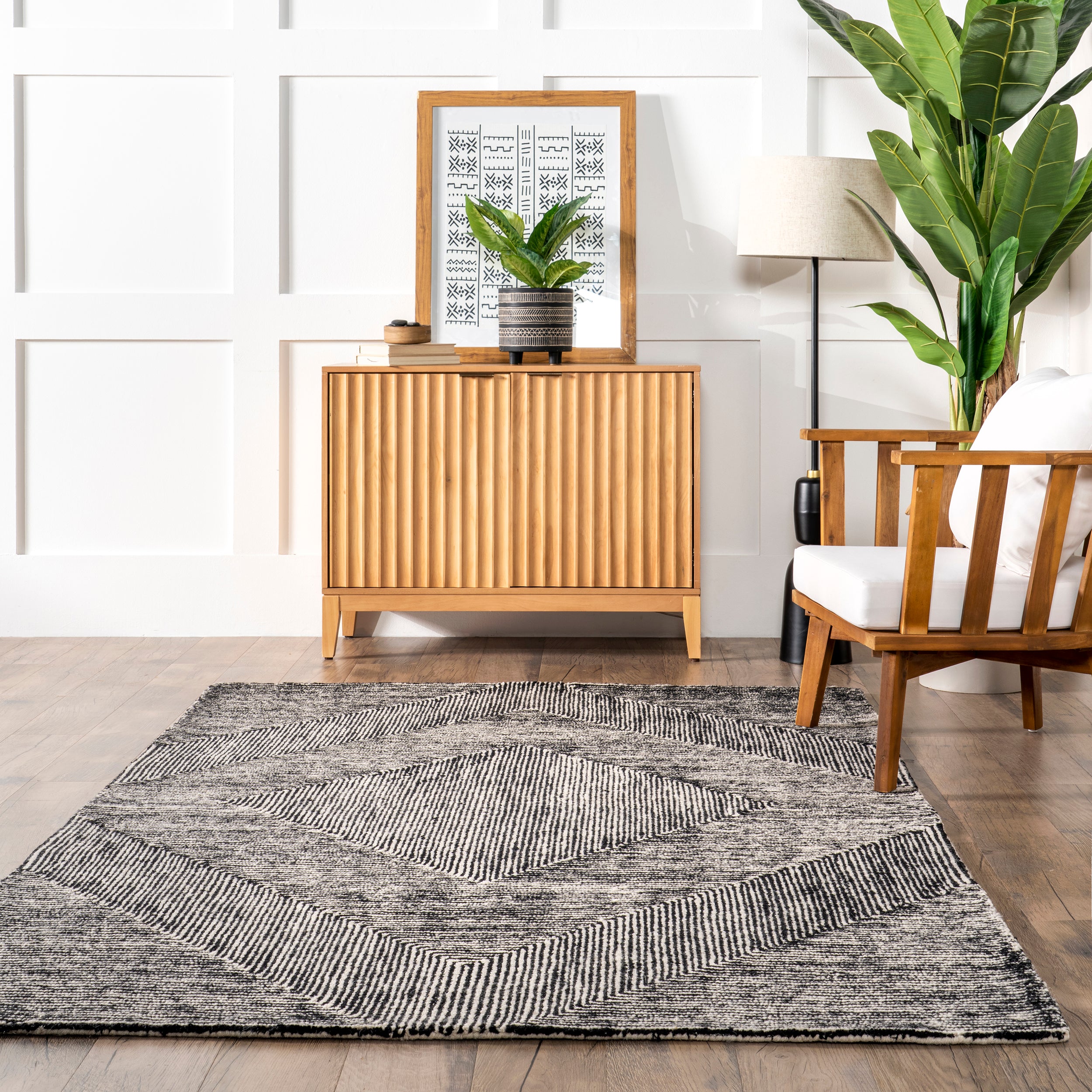 Heidi Modern Hand Tufted Wool Area Rug - Image 8