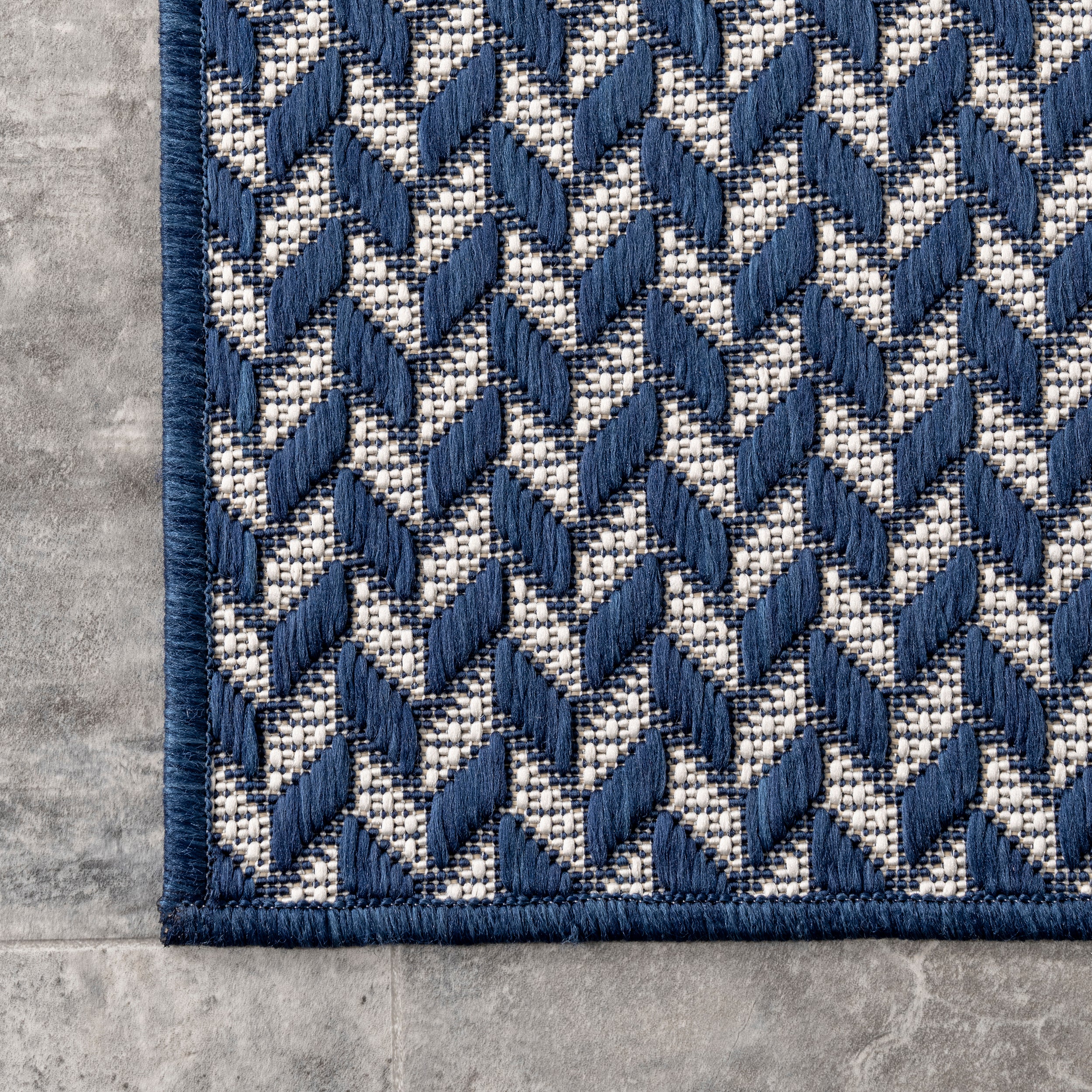 Camryn Herringbone Indoor/Outdoor Area Rug - Image 16