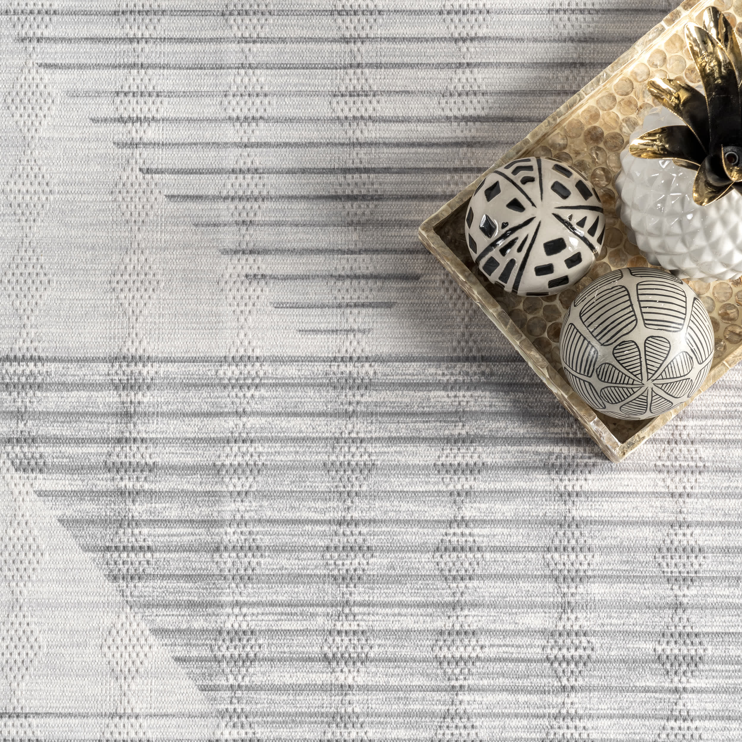 Rayna Washable Triangle Area Rug - Image 6
