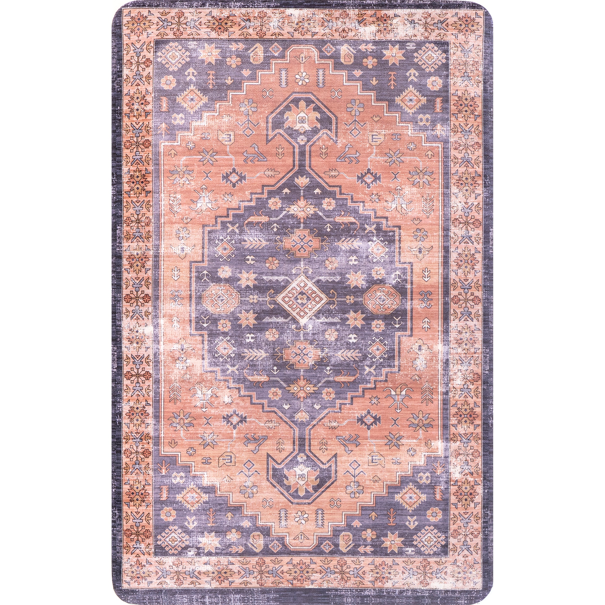 Vintage Persian Kitchen or Laundry Comfort Mat