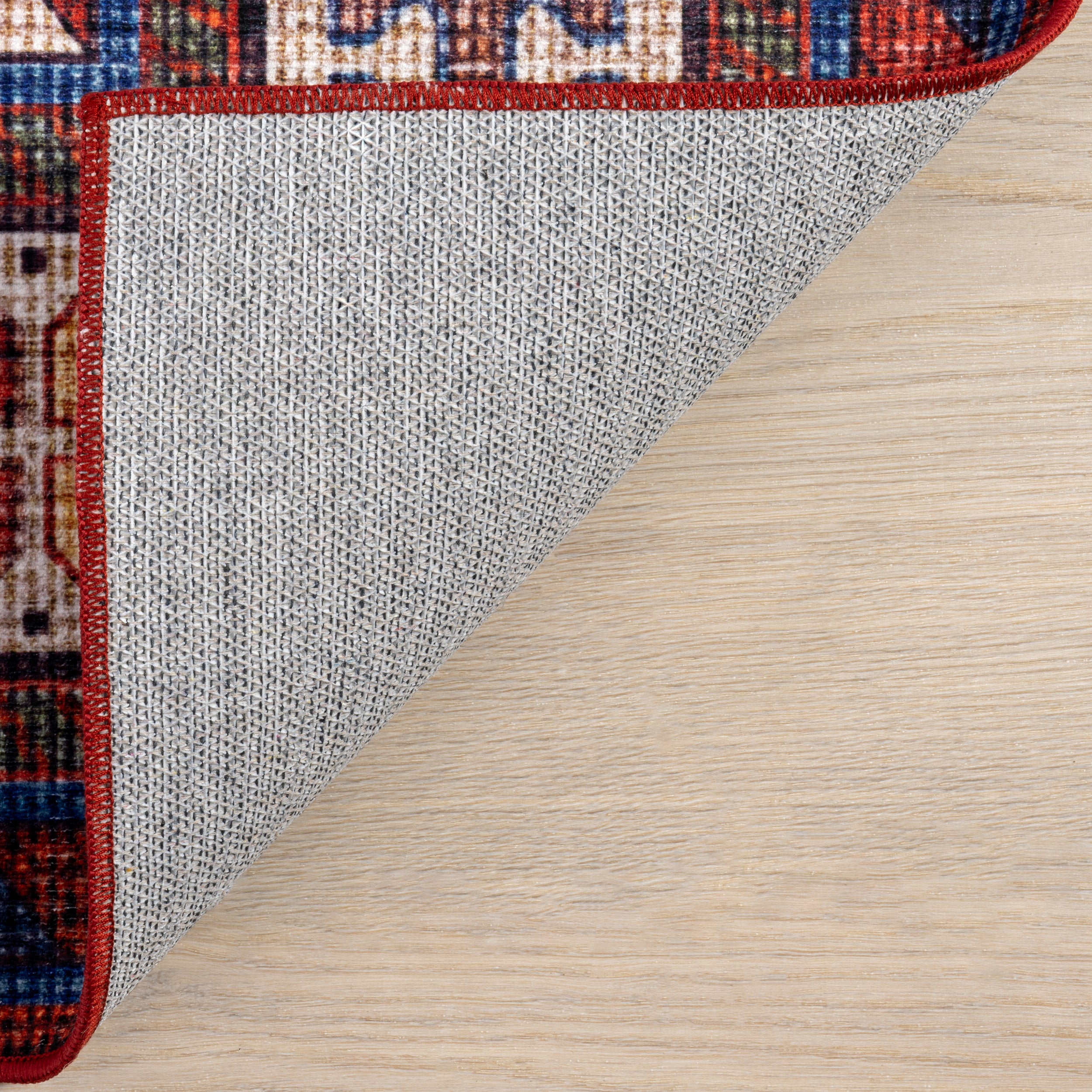 Damaris Splashguard Medallion Machine Washable Area Rug - Image 8