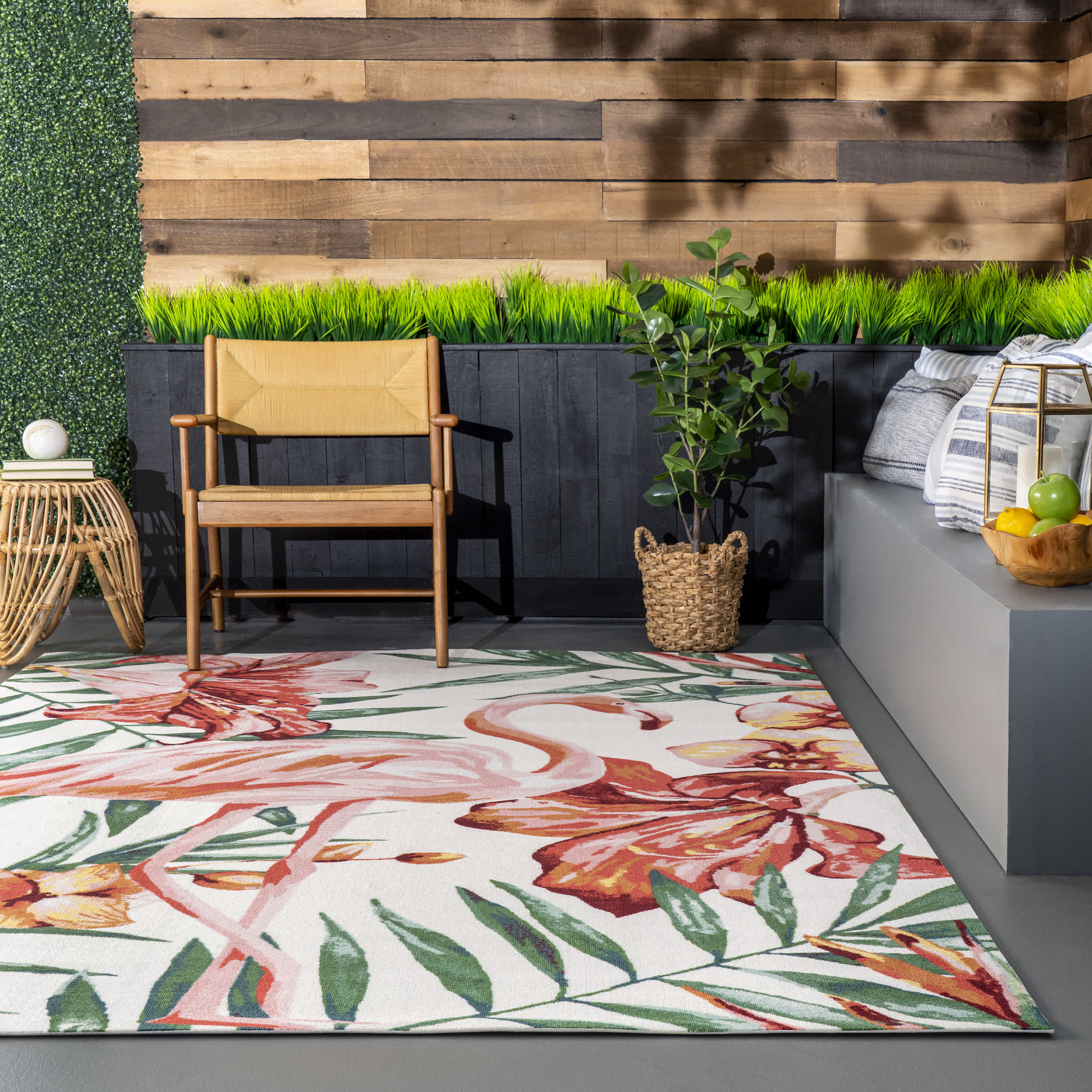 Contemporary Floral Stephanie Area Rug - Image 8