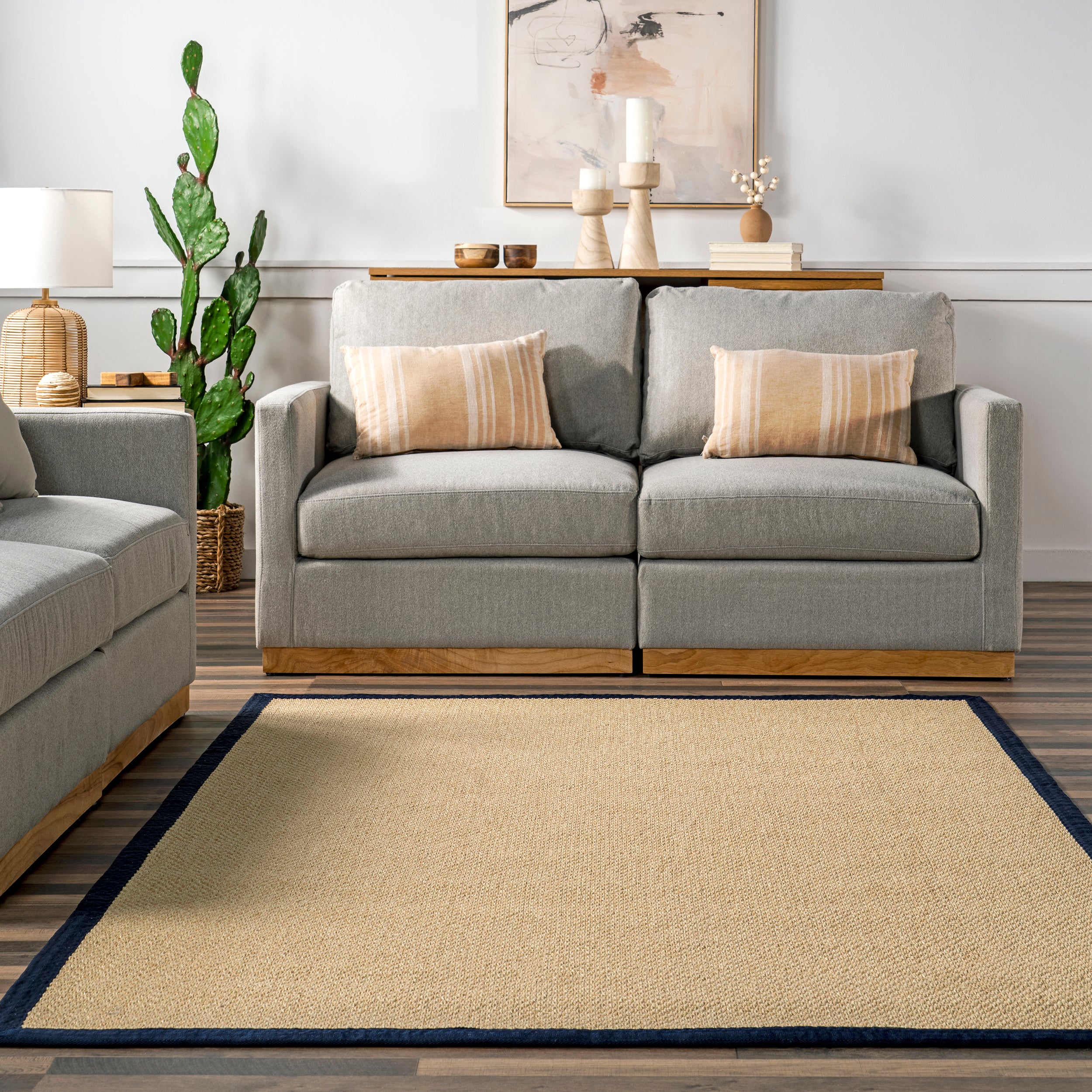 Suki Casual Faux Seagrass Indoor/Outdoor Area Rug - Image 26