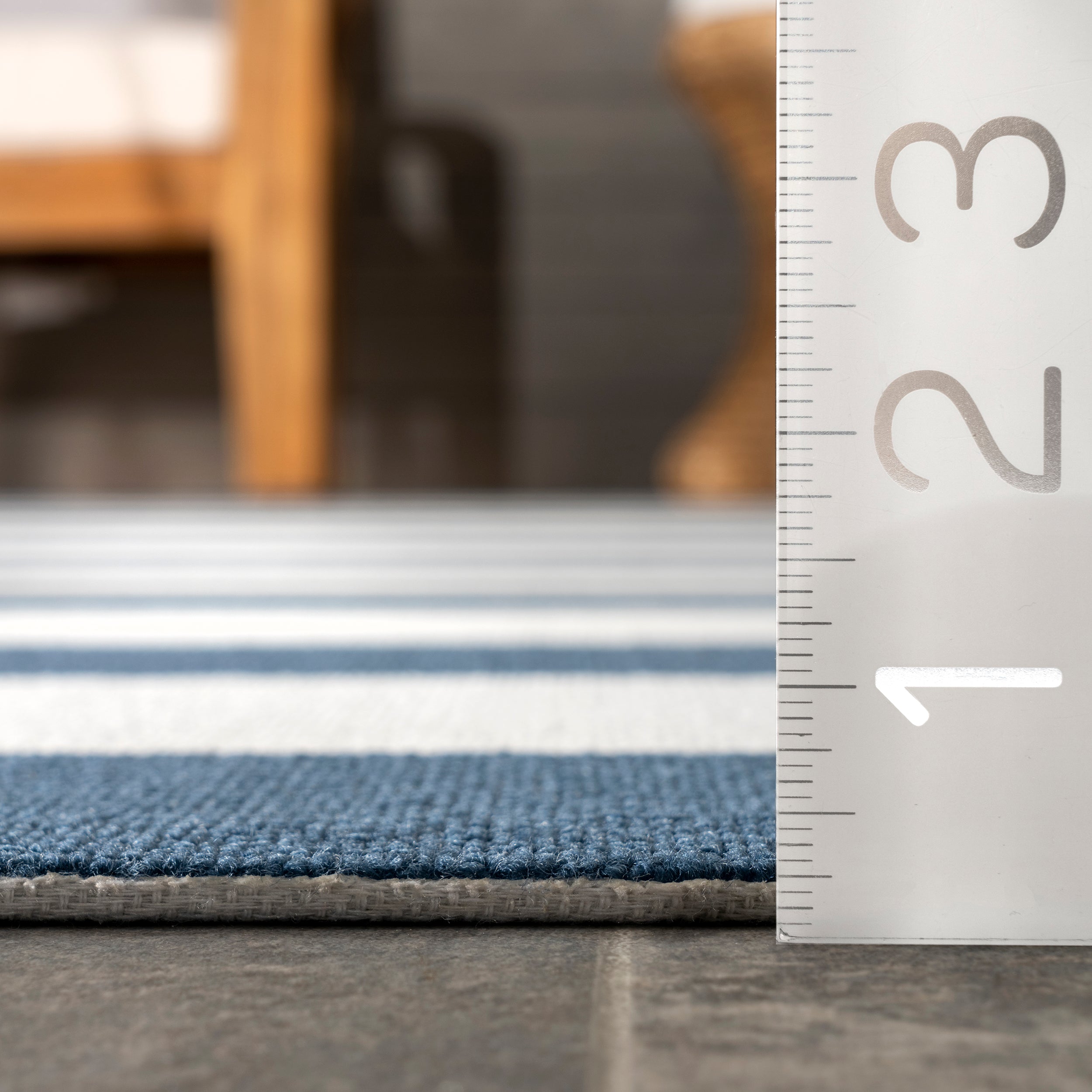 Christa Striped Indoor/Outdoor Area Rug - Image 3
