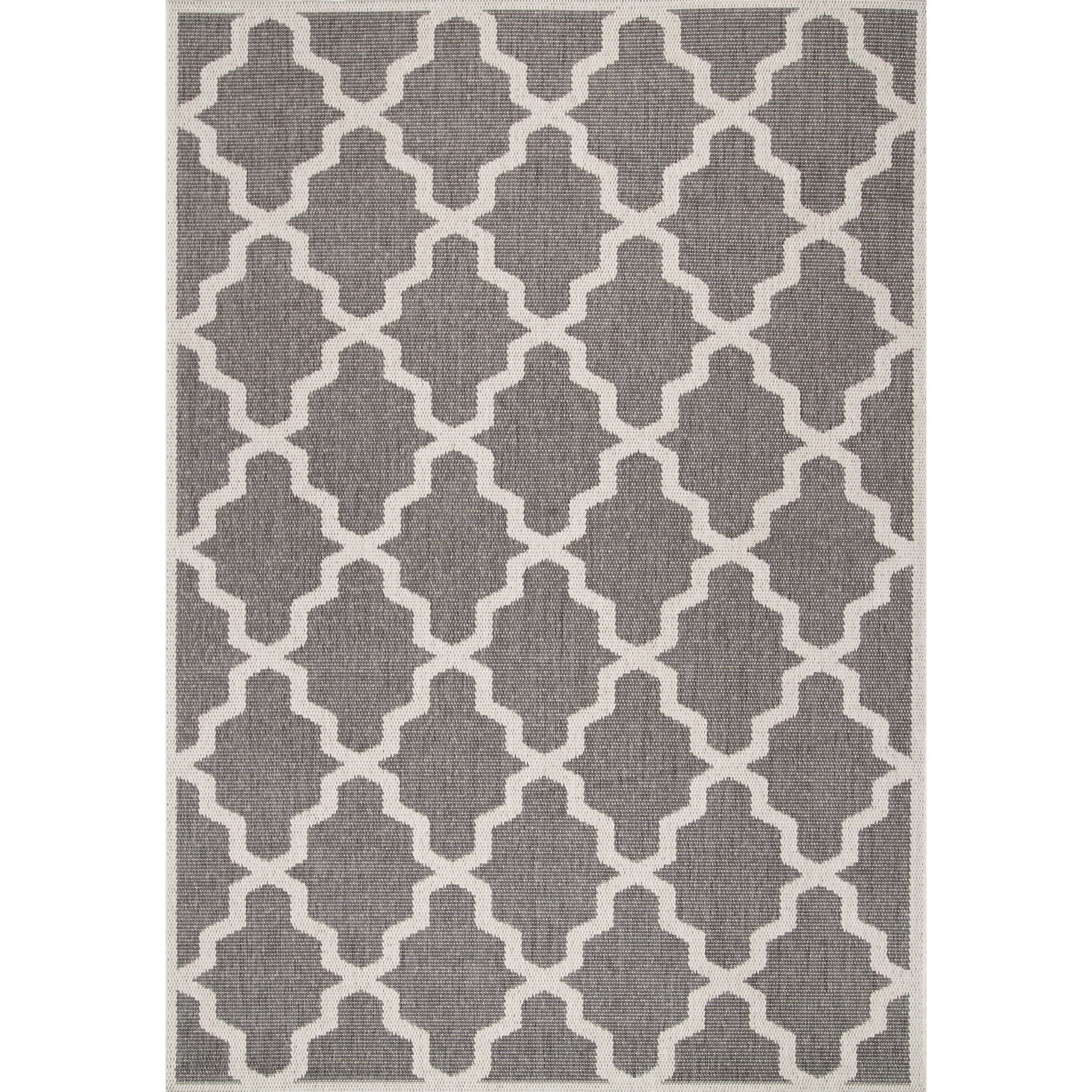 Machine Made Gina Outdoor Moroccan Trellis Area Rug - Image 22