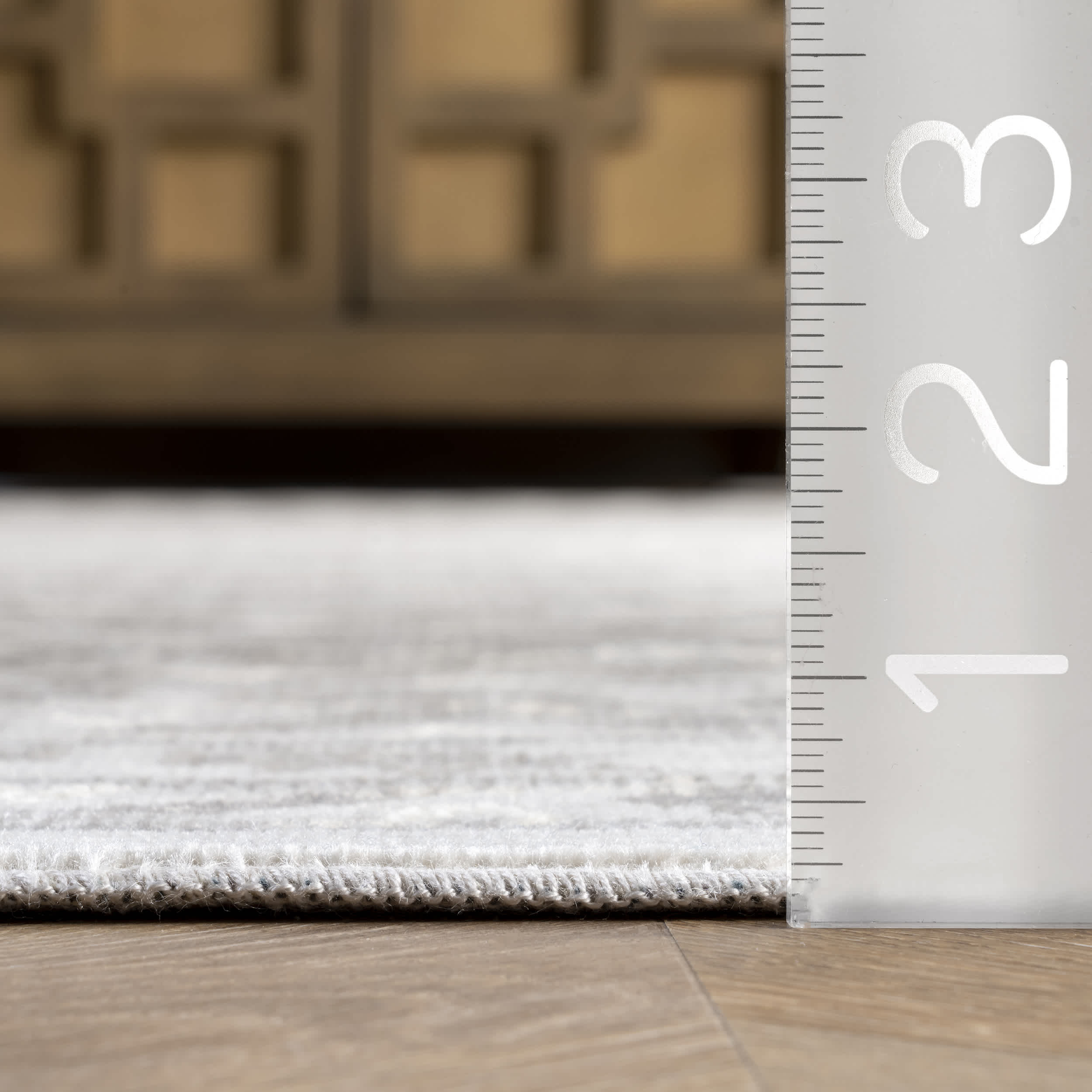 Harley Distressed Trellis Area Rug - Image 3