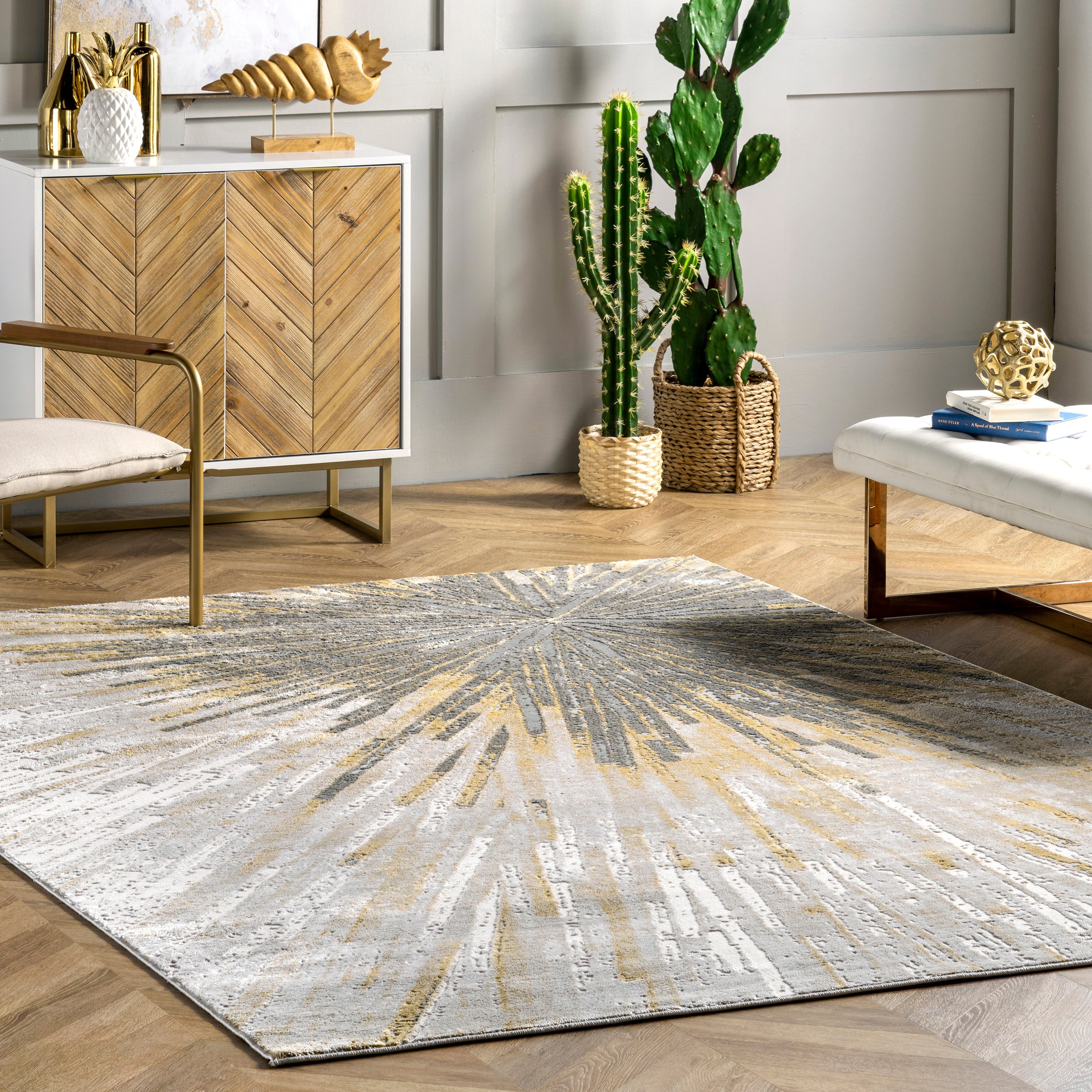 Amaya Abstract Area Rug - Image 2