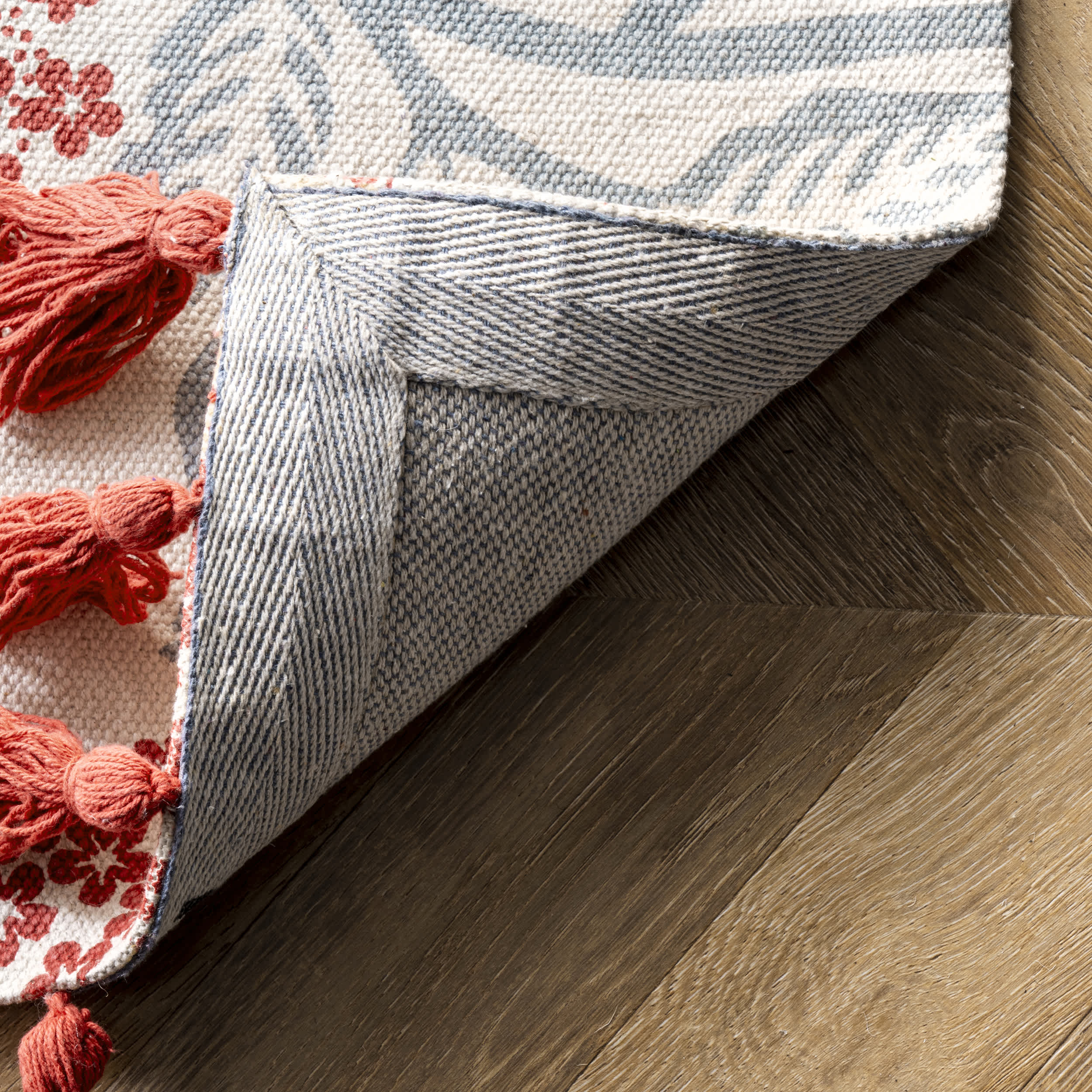 Thomas Paul Flatweave Cotton Whale Area Rug - Image 7
